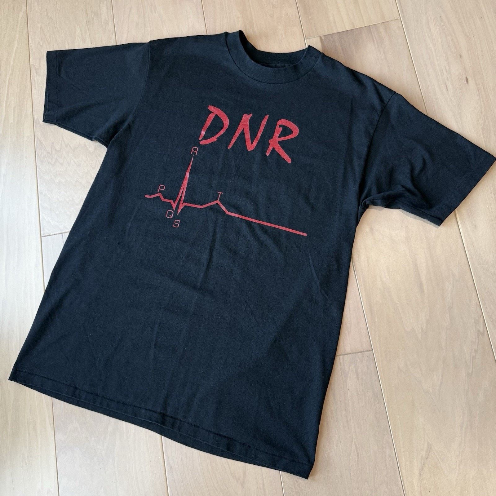 Vintage Vintage Do Not Resuscitate Shirt Large Black 90s Made in USA Size US L / EU 52-54 / 3 - 7 Thumbnail