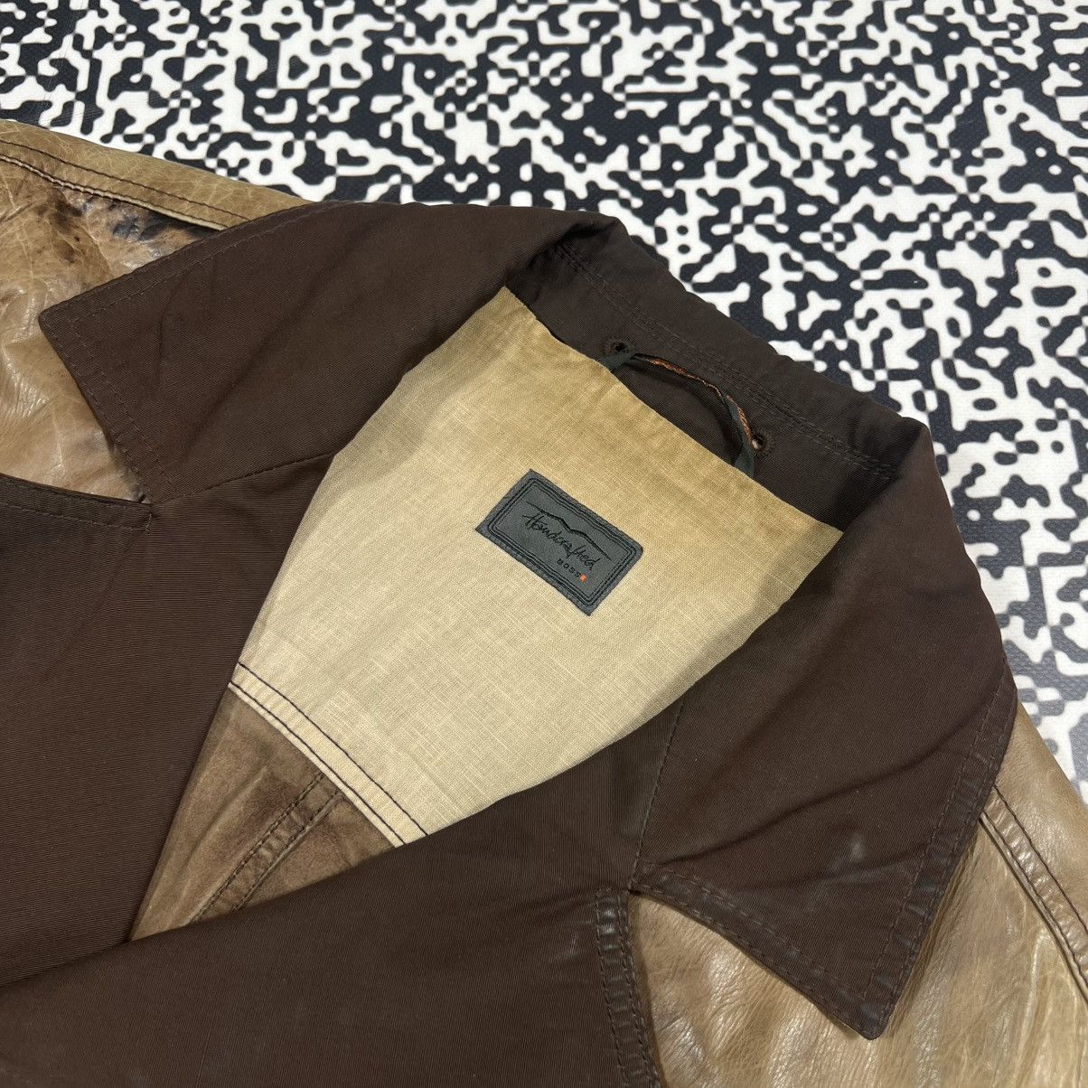 Hugo Boss HUGO BOSS Calfskin Leather Handcrafted Biker Jacket Rare Size US L / EU 52-54 / 3 - 14 Thumbnail