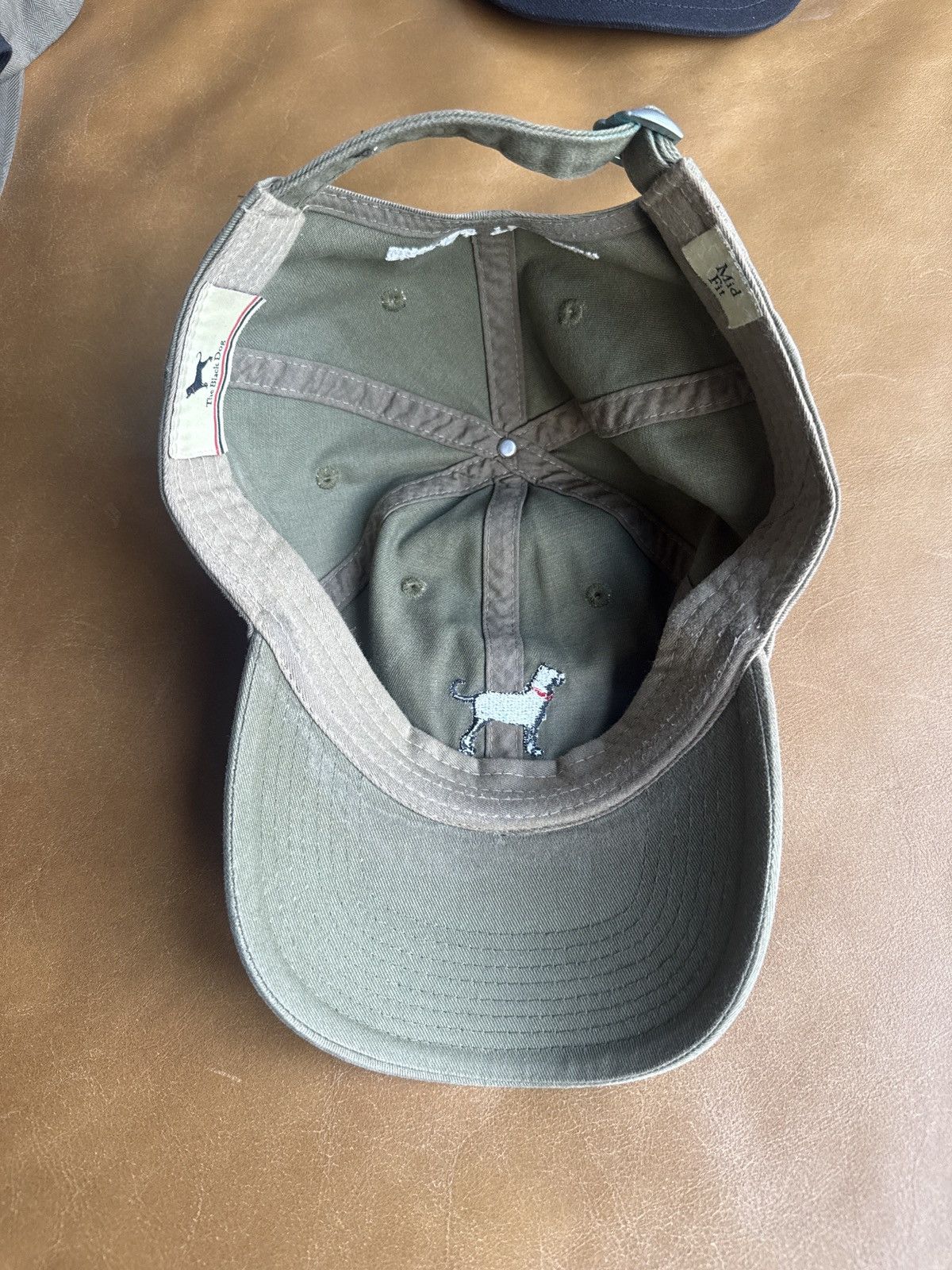 Other The Black Dog Green Mid Fit Dad Hat Size ONE SIZE - 10 Thumbnail
