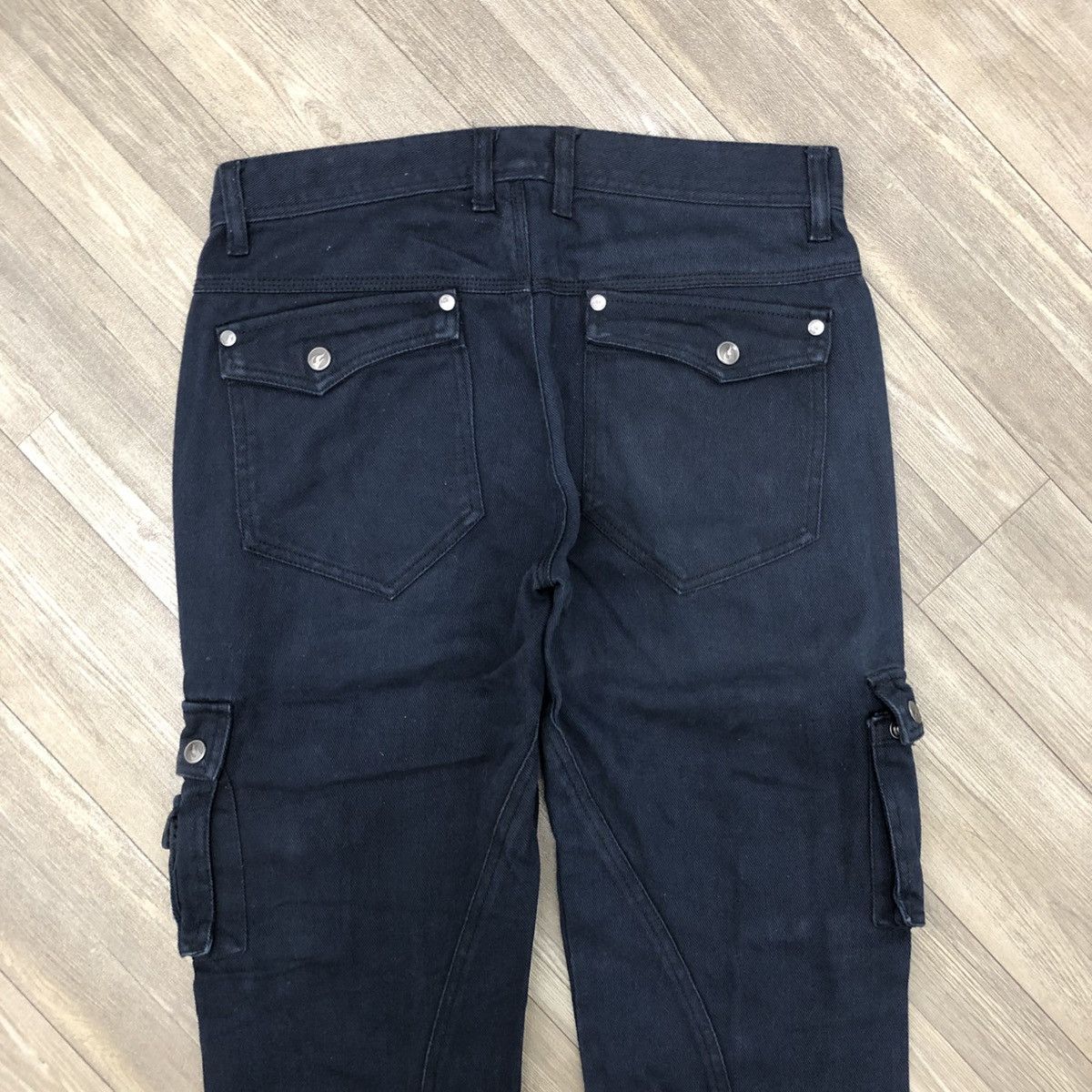 Hysteric Glamour × Japanese Brand × Seditionaries Rare Vintage Semantic Design Julius7 Gas Mask Jeans 1990s Size US 30 / EU 46 - 11 Thumbnail