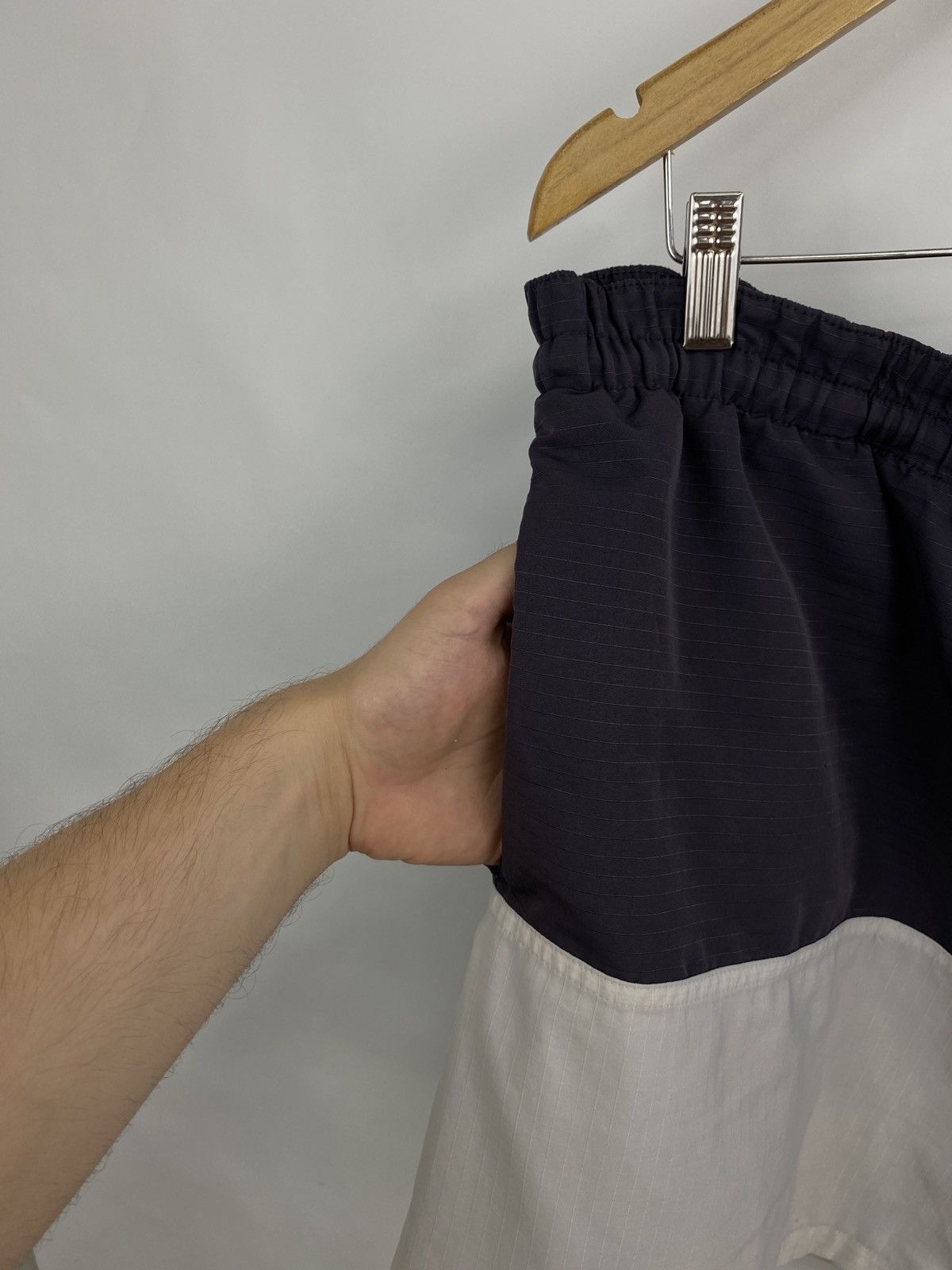 Nike 🇺🇸 Vintage 90s Nike Nylon Shorts Rare Retro Size US 36 / EU 52 - 7 Thumbnail