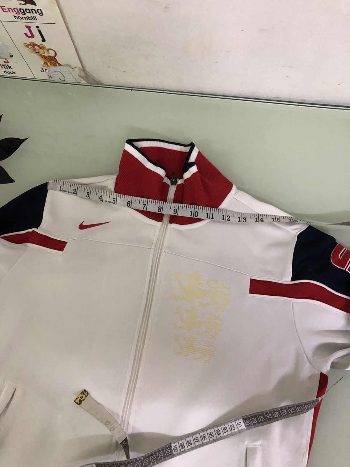 Nike Rare❗️2010 Nike England Tree Lion Tracktop Jacket Size US S / EU 44-46 / 1 - 24 Thumbnail