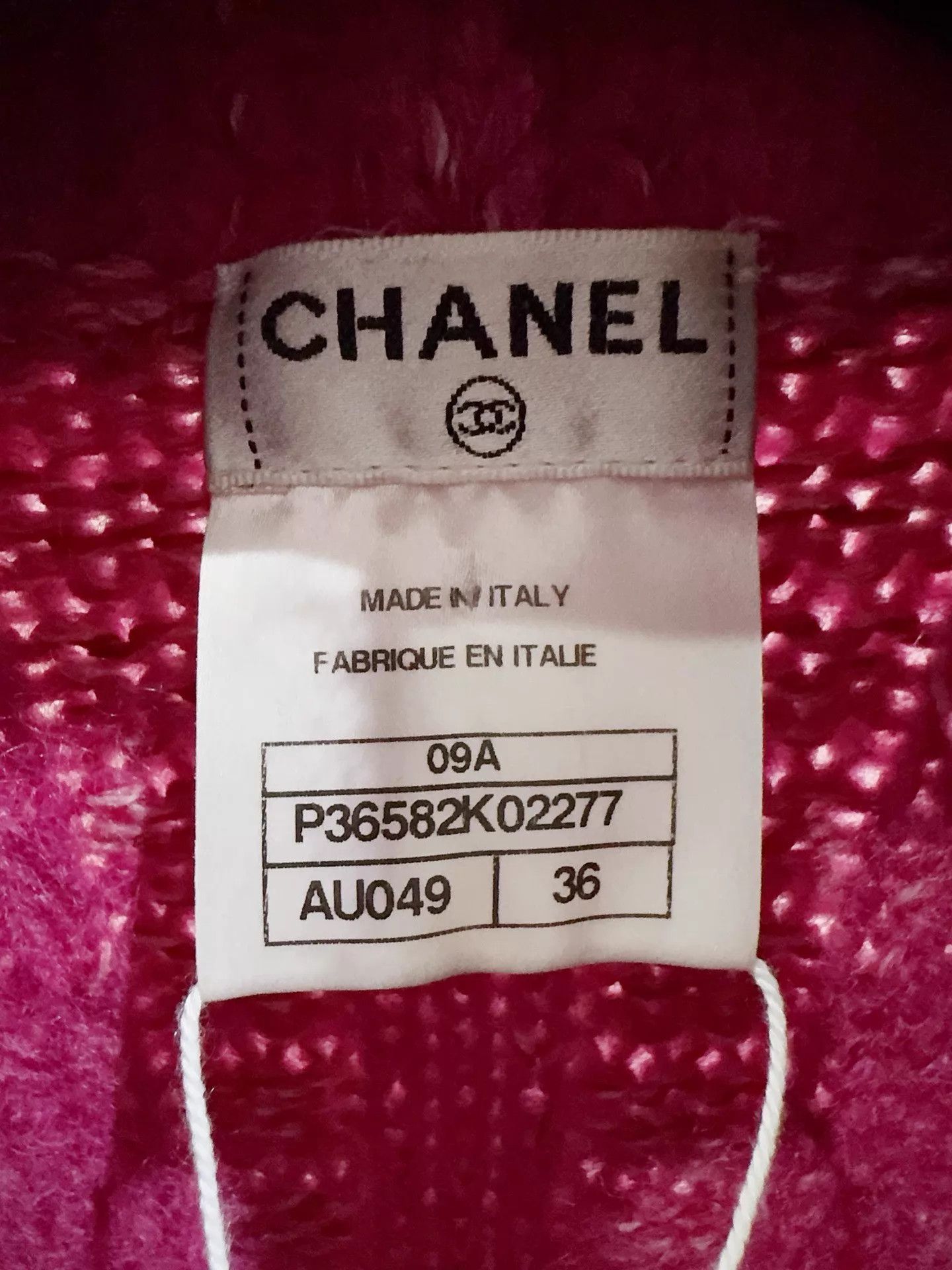 Chanel Chanel Women's Collared Jacket Size 36 New with Tags Size XS / US 0-2 / IT 36-38 - 3 Thumbnail