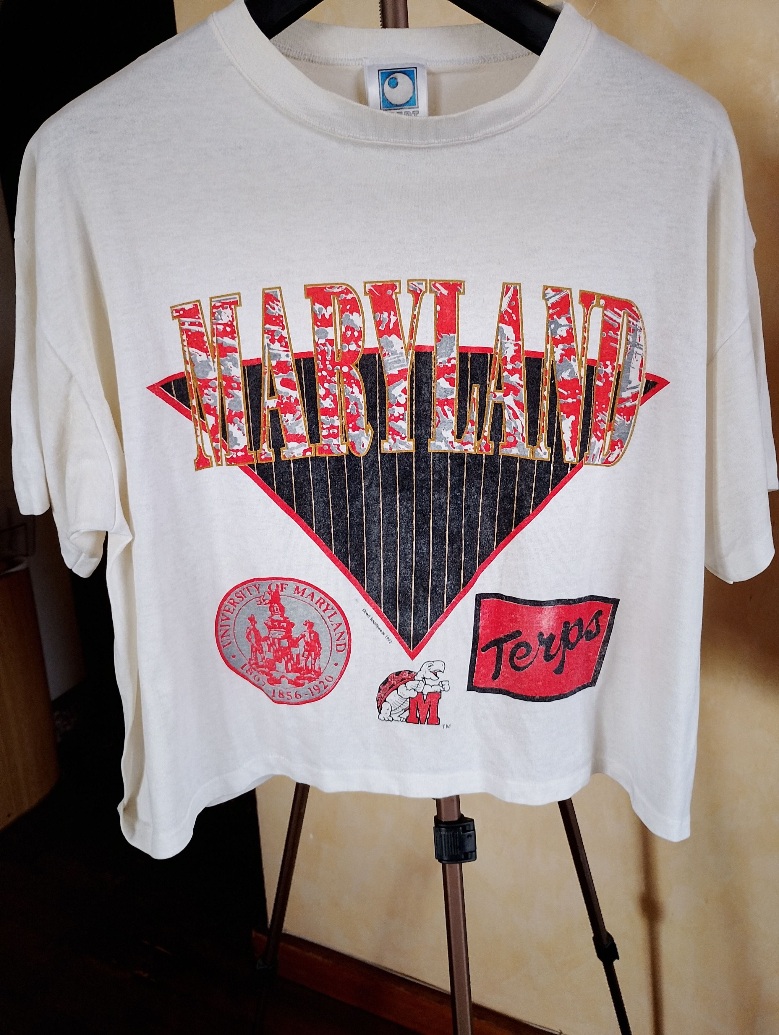Vintage University Of Maryland Terrapins Vintage 1992 t-shirt sz L Size US L / EU 52-54 / 3 - 1 Thumbnail
