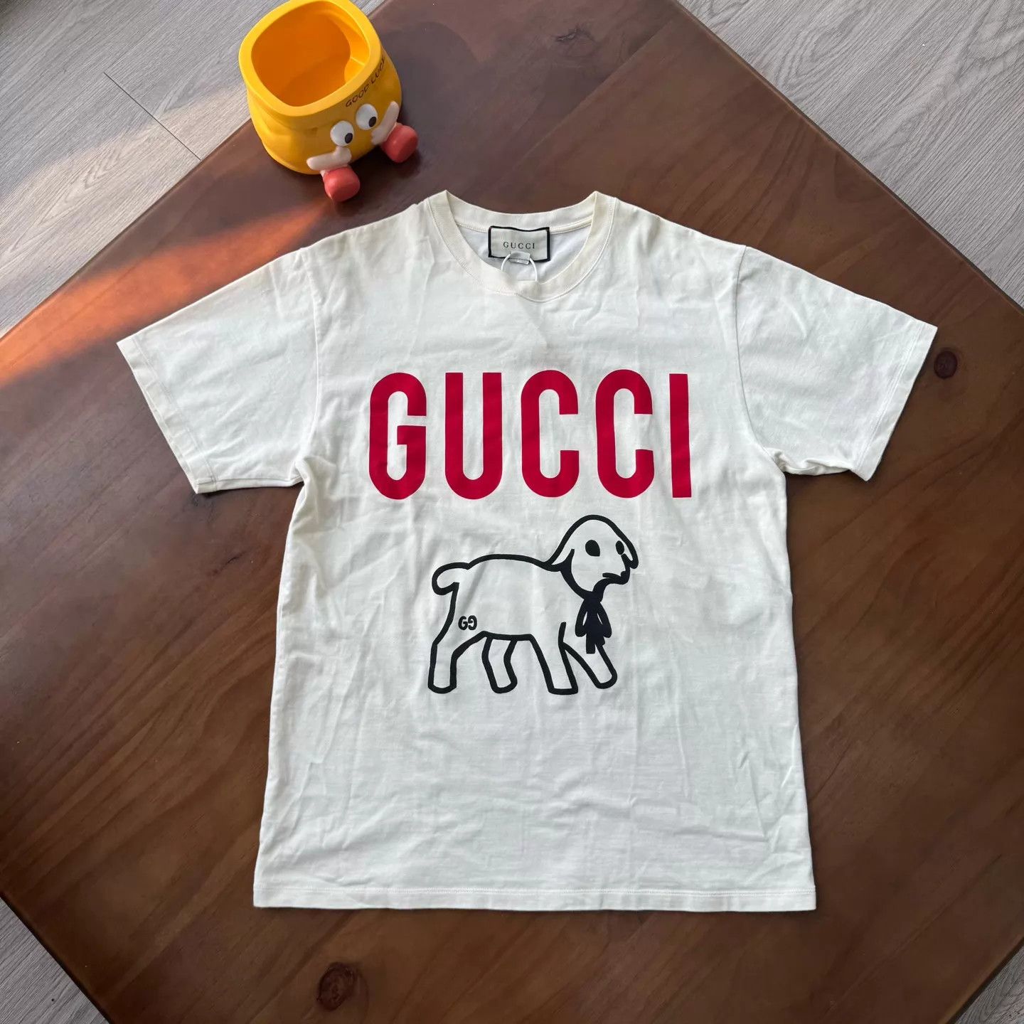 Gucci Gucci Lamb Short Sleeve Tee M Near Mint Size US M / EU 48-50 / 2 - 1 Thumbnail