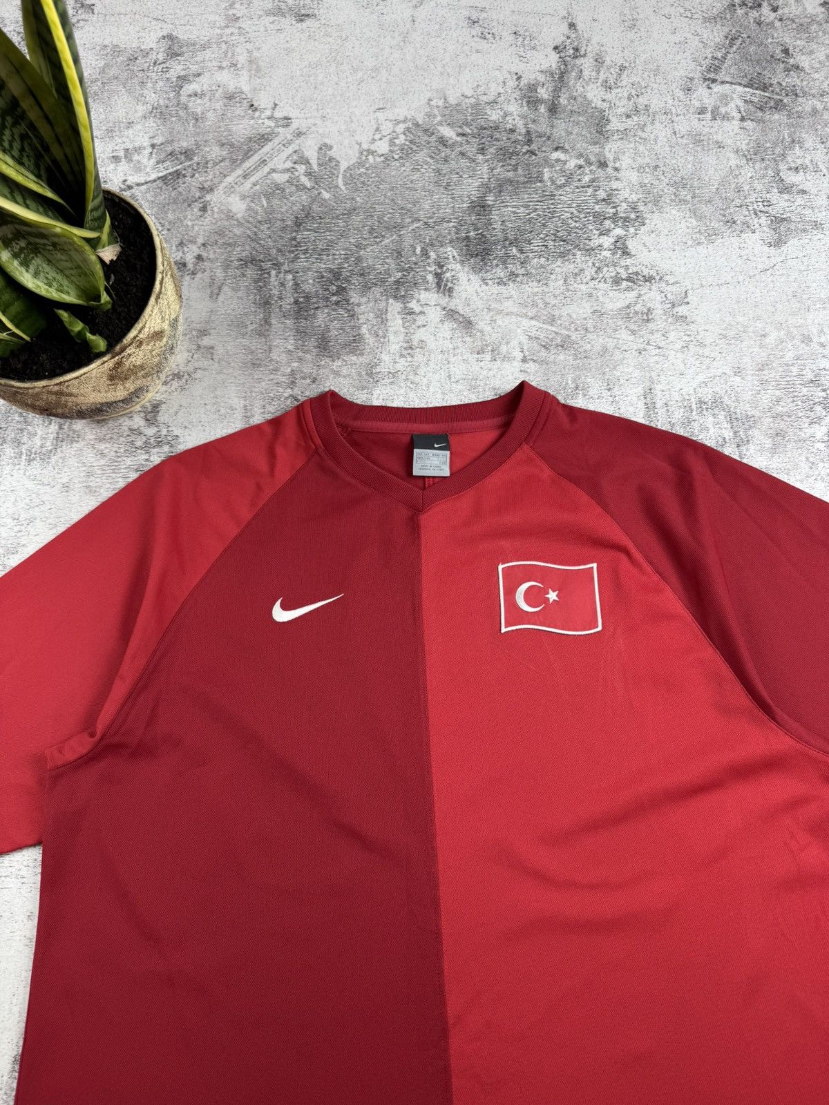 Other Turkey 2006 Nike National Vintage Home Soccer Football T Shirt Jersey Tee Top Size US XXL / EU 58 / 5 - 5 Thumbnail