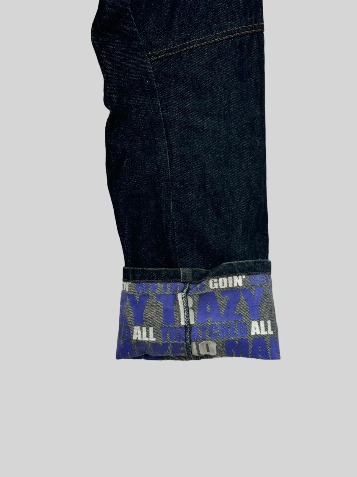 Hysteric Glamour × Japanese Brand NYLAUS CLOTHING Plaid Tartans Junya Watanabe Denim Jeans Size US 31 - 13 Thumbnail
