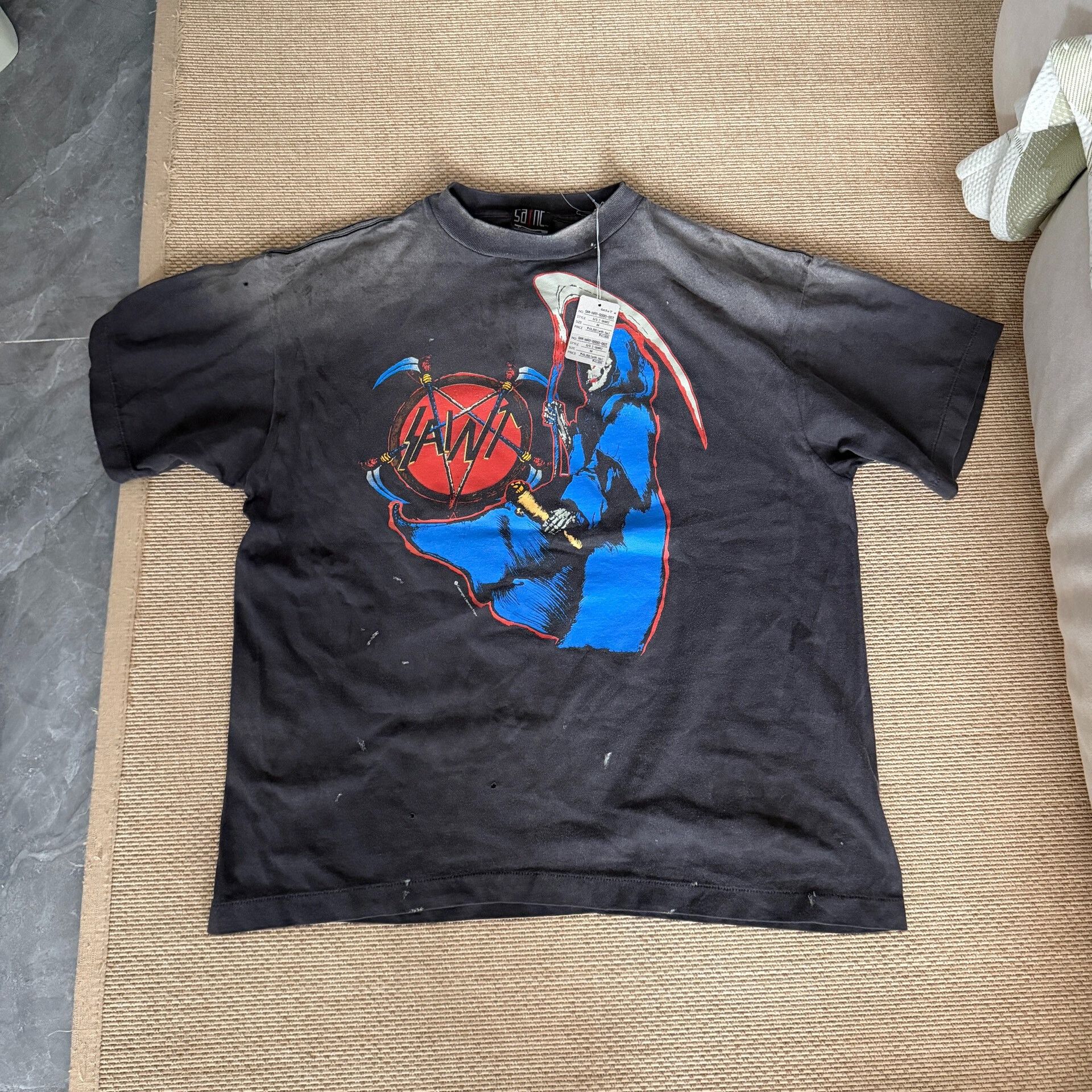 Saint Michael Saint Michael Grim Reaper Graphic Tee Size US M / EU 48-50 / 2 - 1 Thumbnail