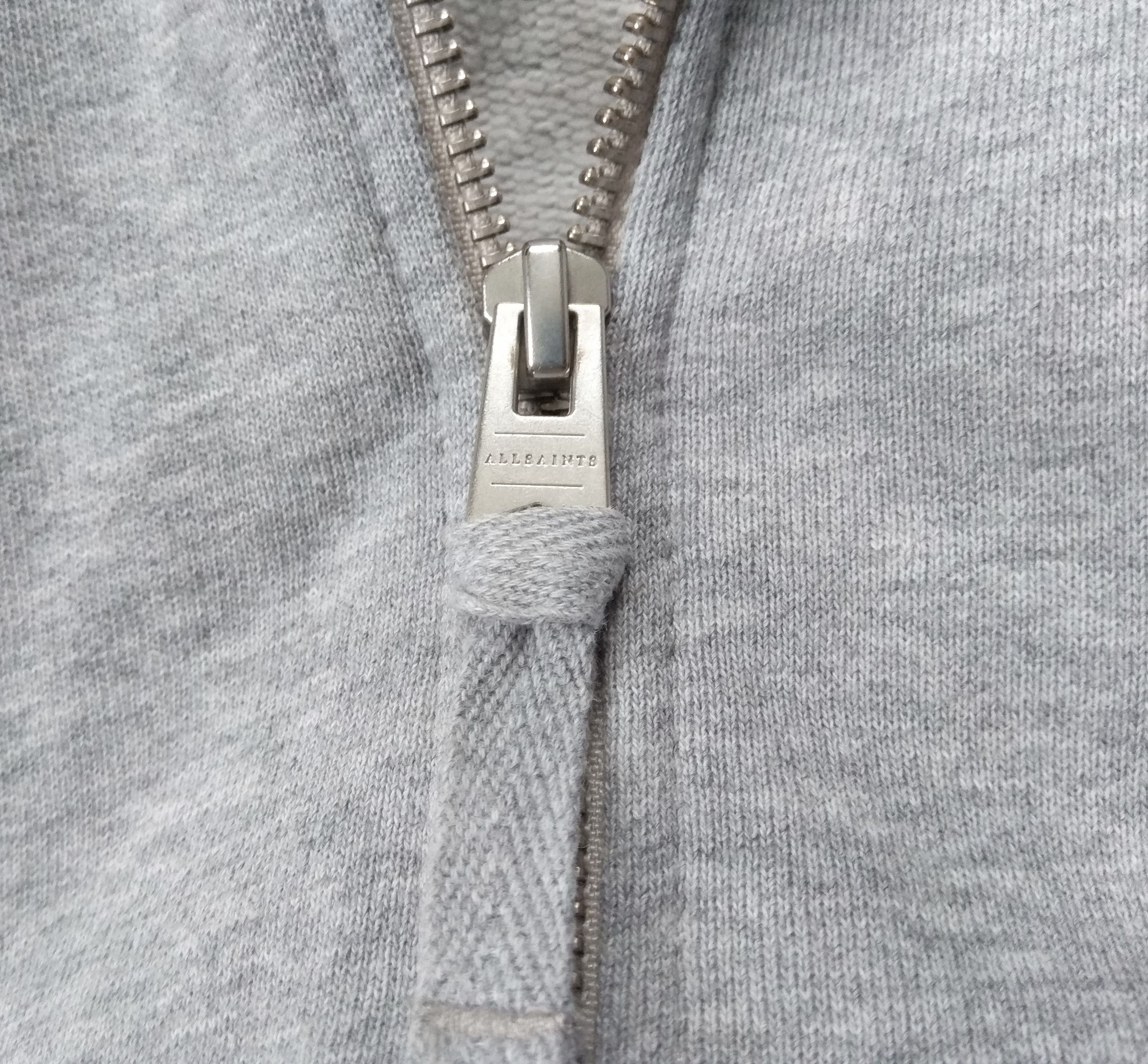 Allsaints AllSaints Norths Hoodie Side Zip Sweatshirt sz M Size US M / EU 48-50 / 2 - 7 Thumbnail