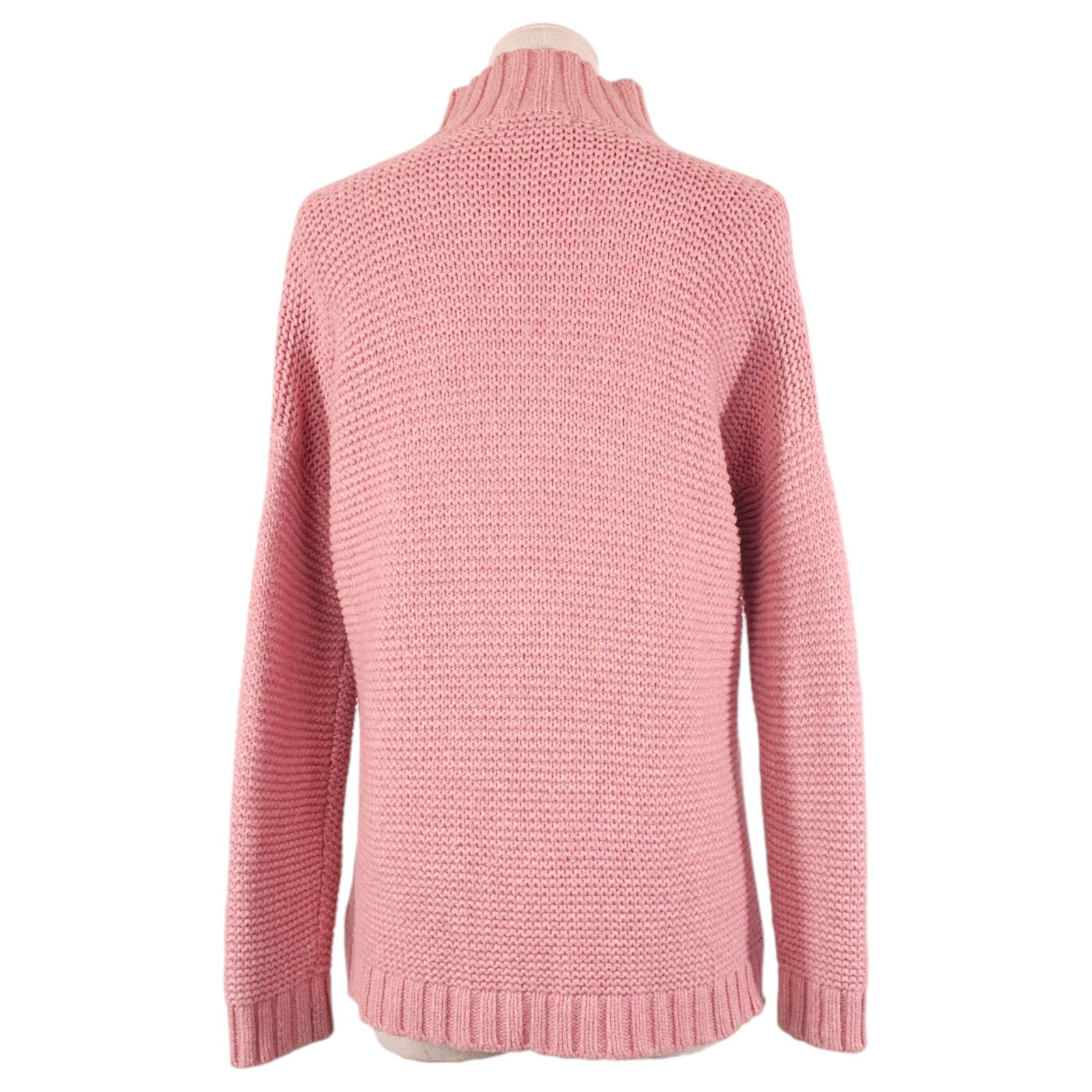 Marine Layer Marine Layer Merino Wool Blend Sweater Pink Sz Extra Small Size XS / US 0-2 / IT 36-38 - 3 Thumbnail