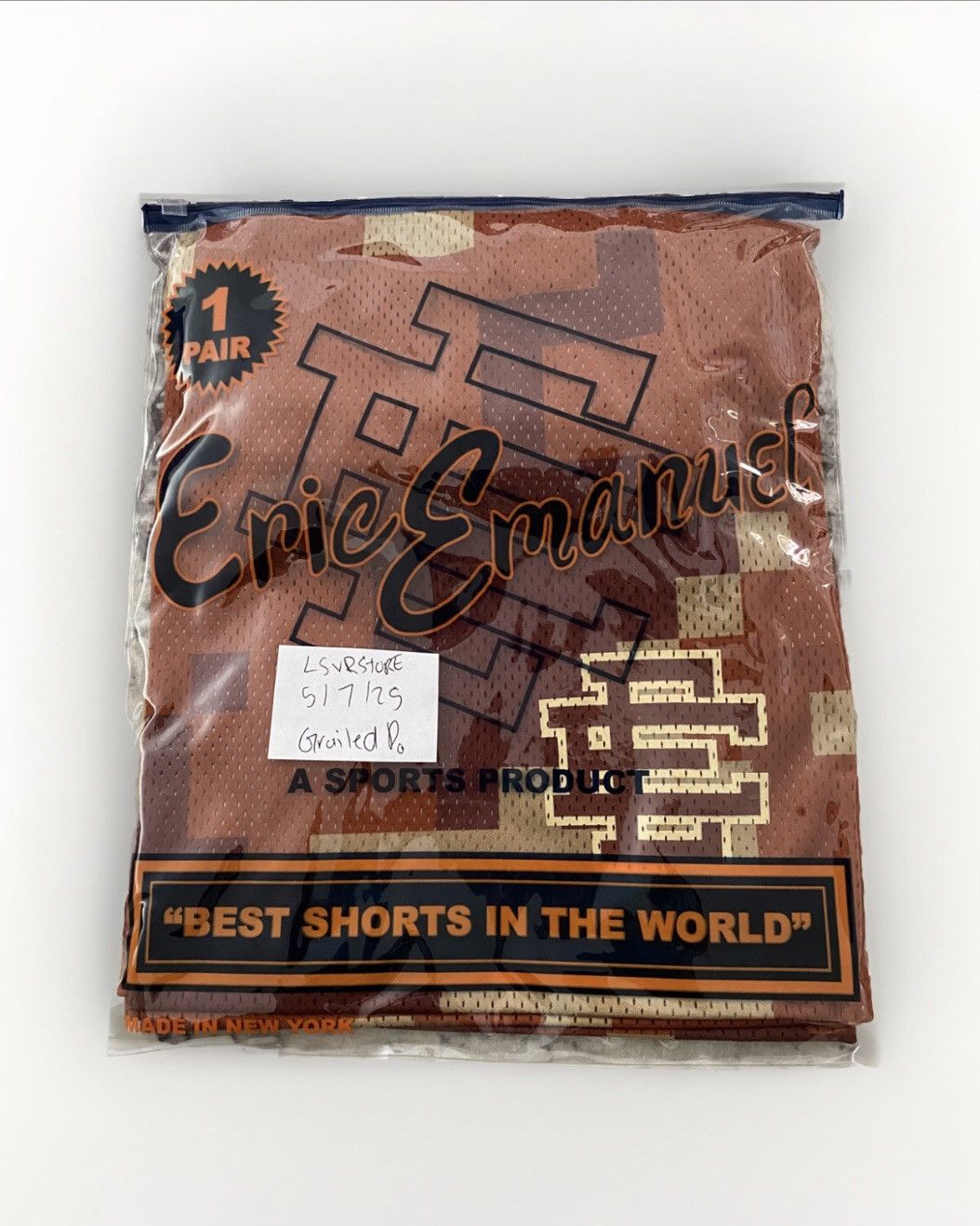 Eric Emanuel EE Basic Short Digi Camo Brown XLARGE Size US 36 / EU 52 - 7 Thumbnail