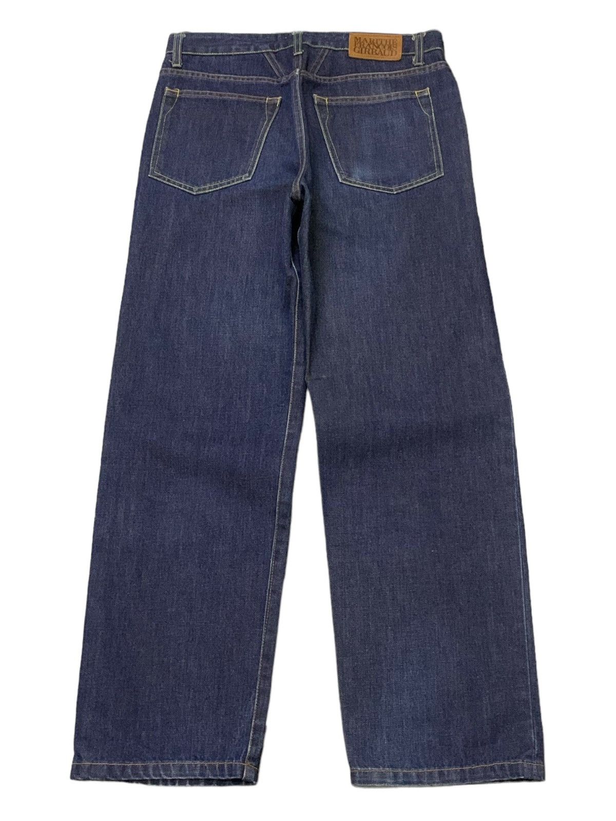 Marithe + Francois Girbaud × Pelle Pelle Marithe Francois Girbaud Raw Baggy Loose Jeans Size US 30 / EU 46 - 2 Thumbnail
