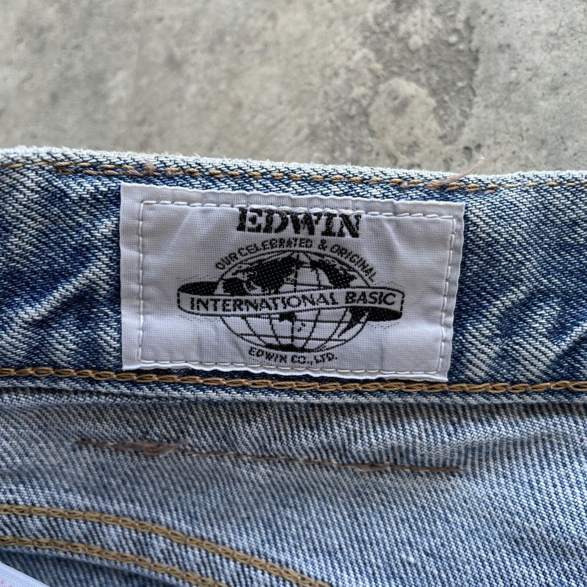 Edwin Vintage Edwin Faded Denim Jeans Pants W31x30.5 Size US 31 - 7 Thumbnail
