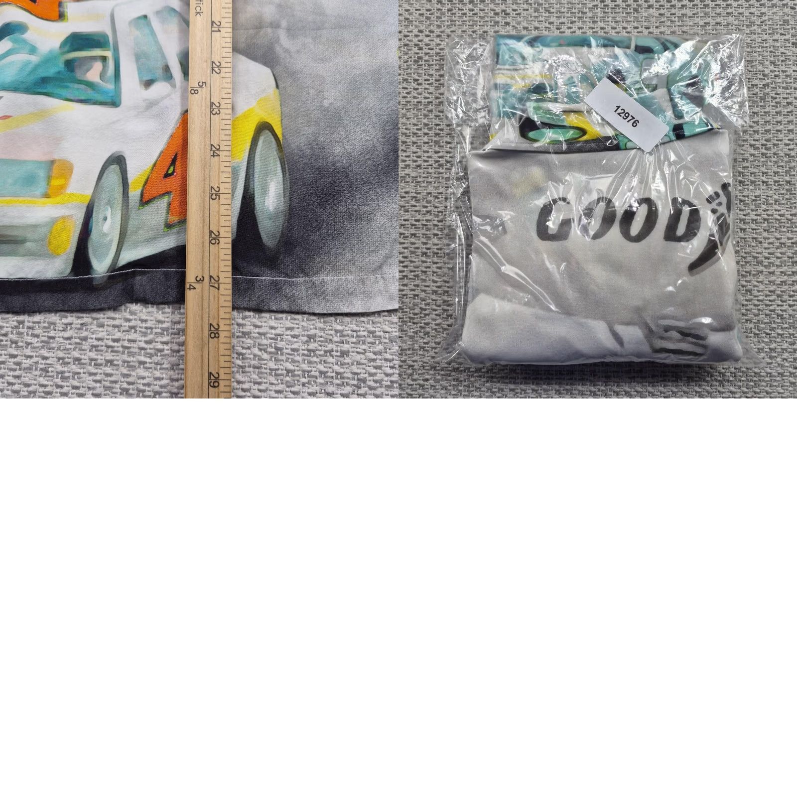 & Other Stories HUF Goodyear Button Up Shirt Mens Medium Multicolor Race Car Short Sleeve Casual Shirt Size US M / EU 48-50 / 2 - 9 Thumbnail