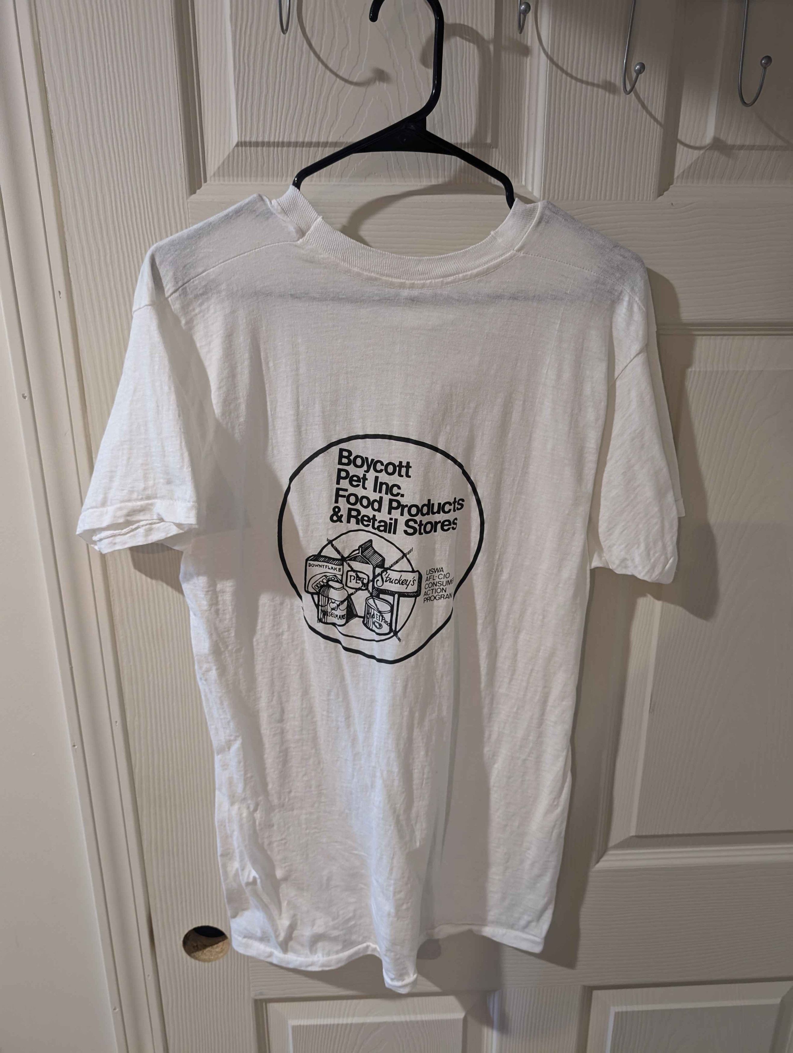 Fruit Of The Loom × Vintage Vintage 80s Fruit of the Loom Graphic T-shirt Size US XL / EU 56 / 4 - 2 Thumbnail