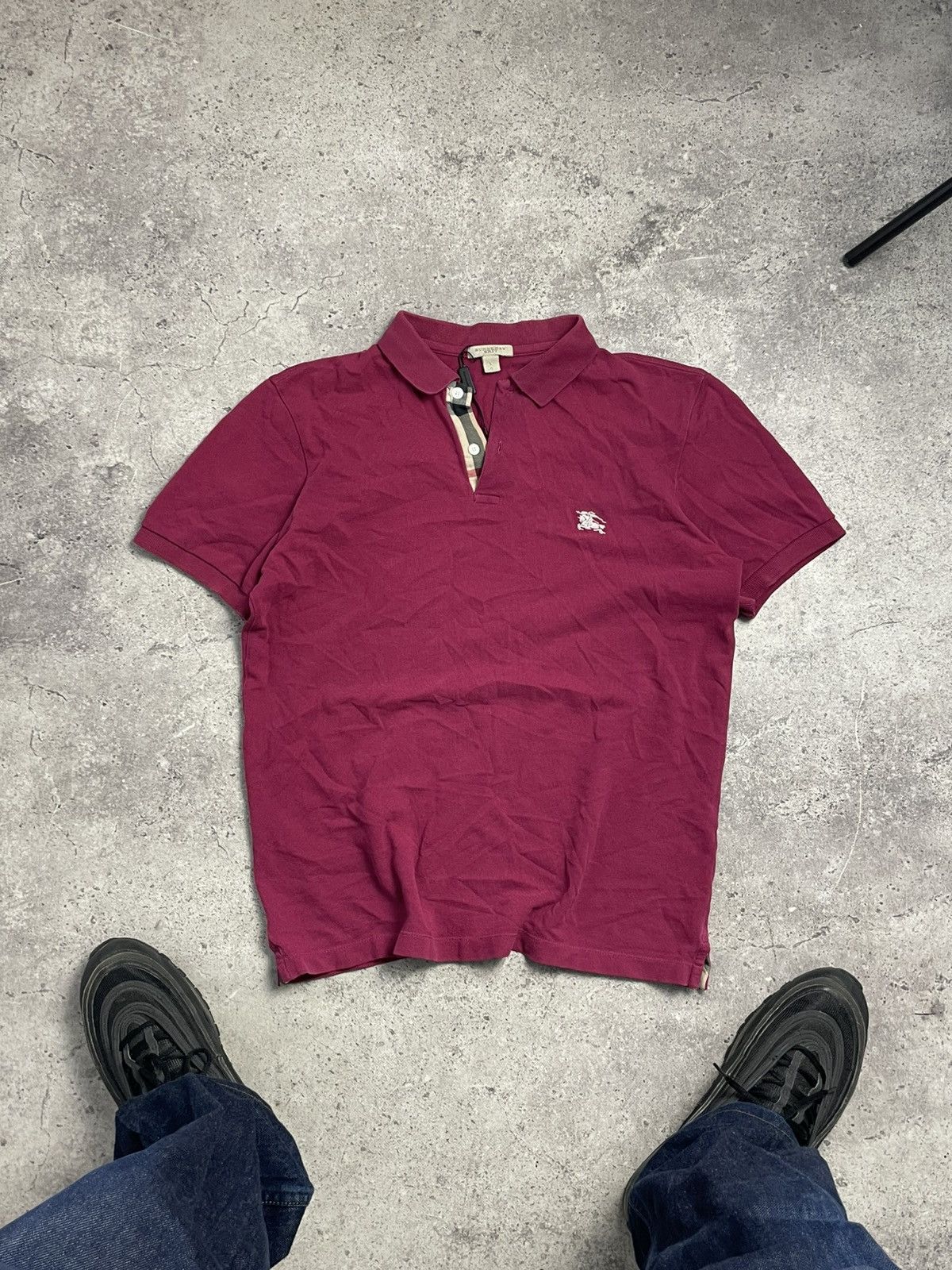 Burberry Burberry mens Polo Shirt Size US L / EU 52-54 / 3 - 1 Thumbnail