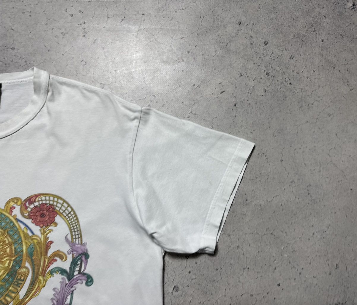 Versace Jeans Couture Versace Jeans Couture White Luxury Big Logo T-Shirt Size L Size US L / EU 52-54 / 3 - 2 Thumbnail