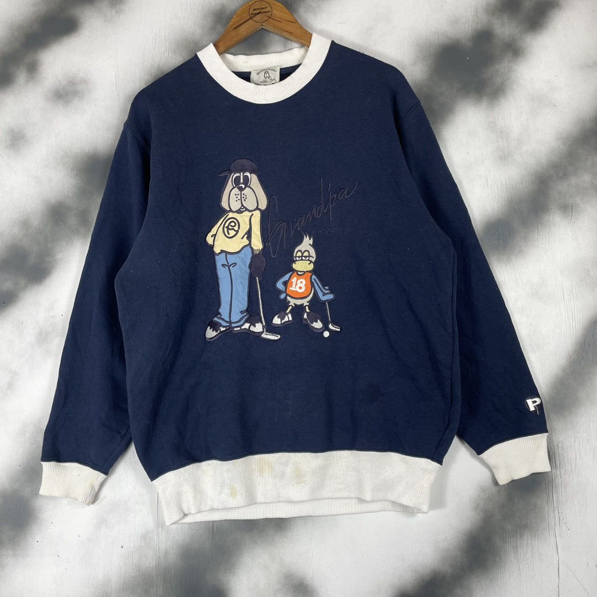Sports Specialties GRANDPA PICASSO SPORT CLUB EMBROIDED SWEATSHIRT Size US L / EU 52-54 / 3 - 1 Thumbnail