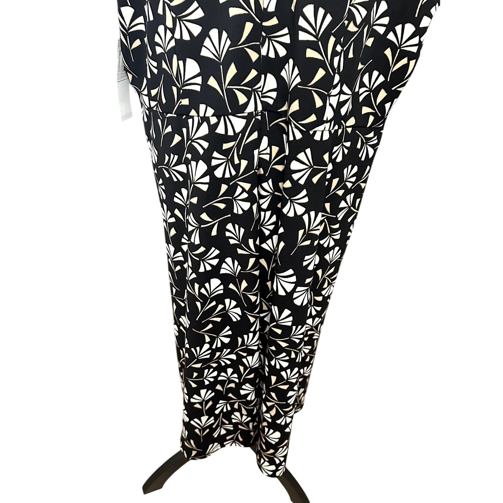 Other London Times Midi Dress Geometric Pattern Back Zip Black 20 Size 3XL / US 20-22 - 7 Thumbnail