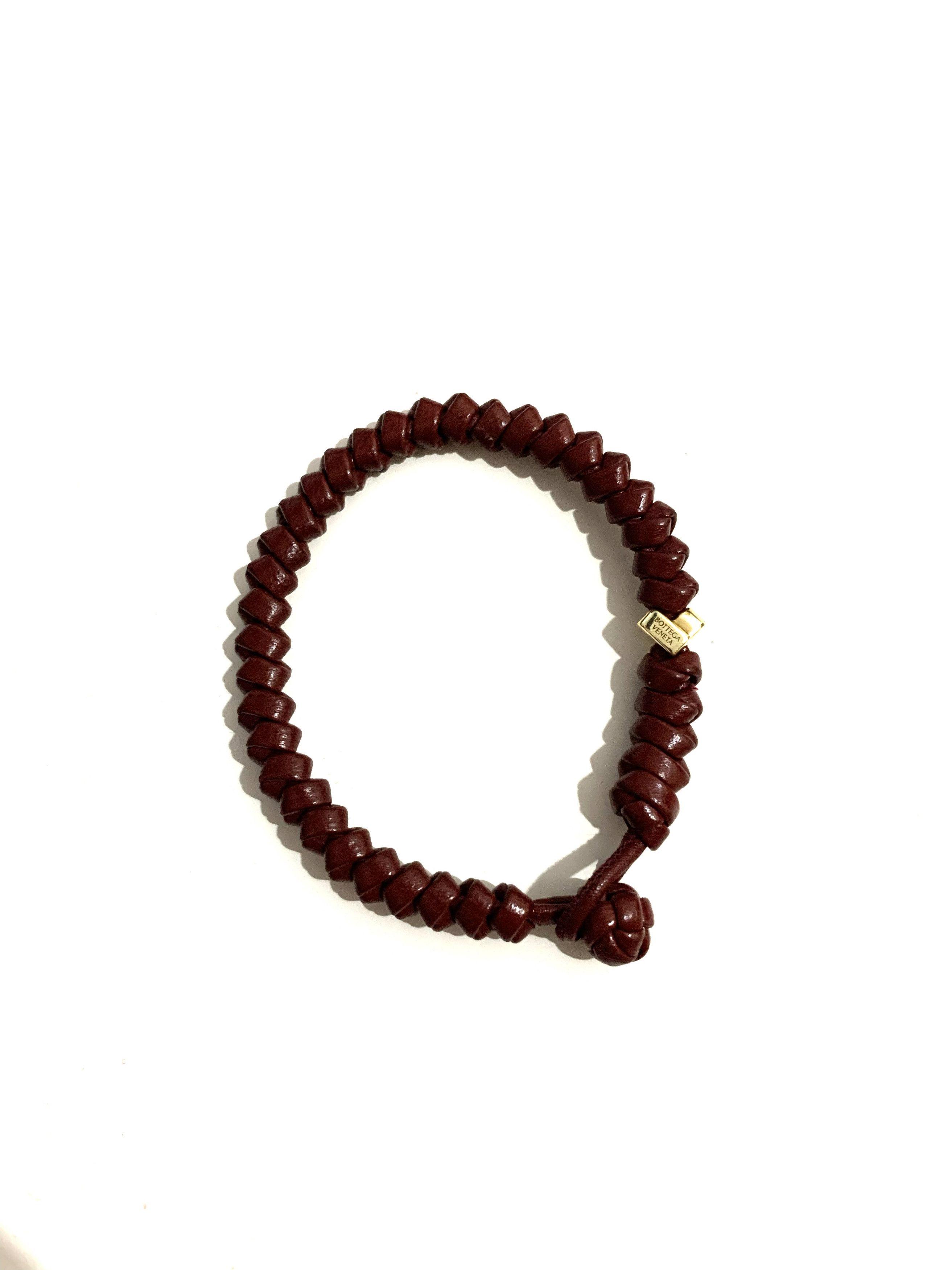 Bottega Veneta Knot Leather Bracelet Size ONE SIZE - 2 Thumbnail