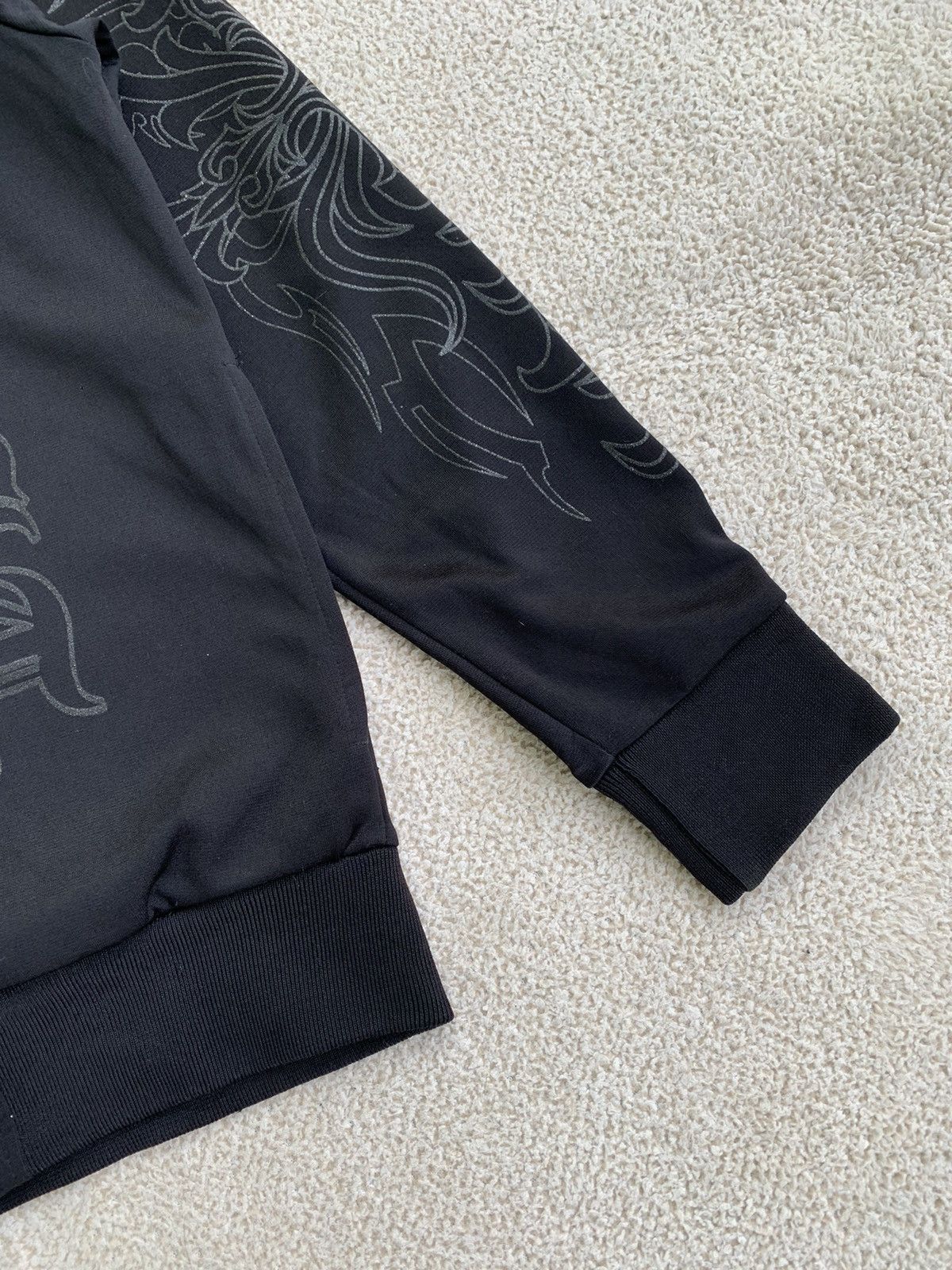 If Six Was Nine × Japanese Brand × Le Grande Bleu (L.G.B.) Vtg Y2k Clash Crossing Revolt Poem Zipper Hoodie Size US L / EU 52-54 / 3 - 9 Thumbnail