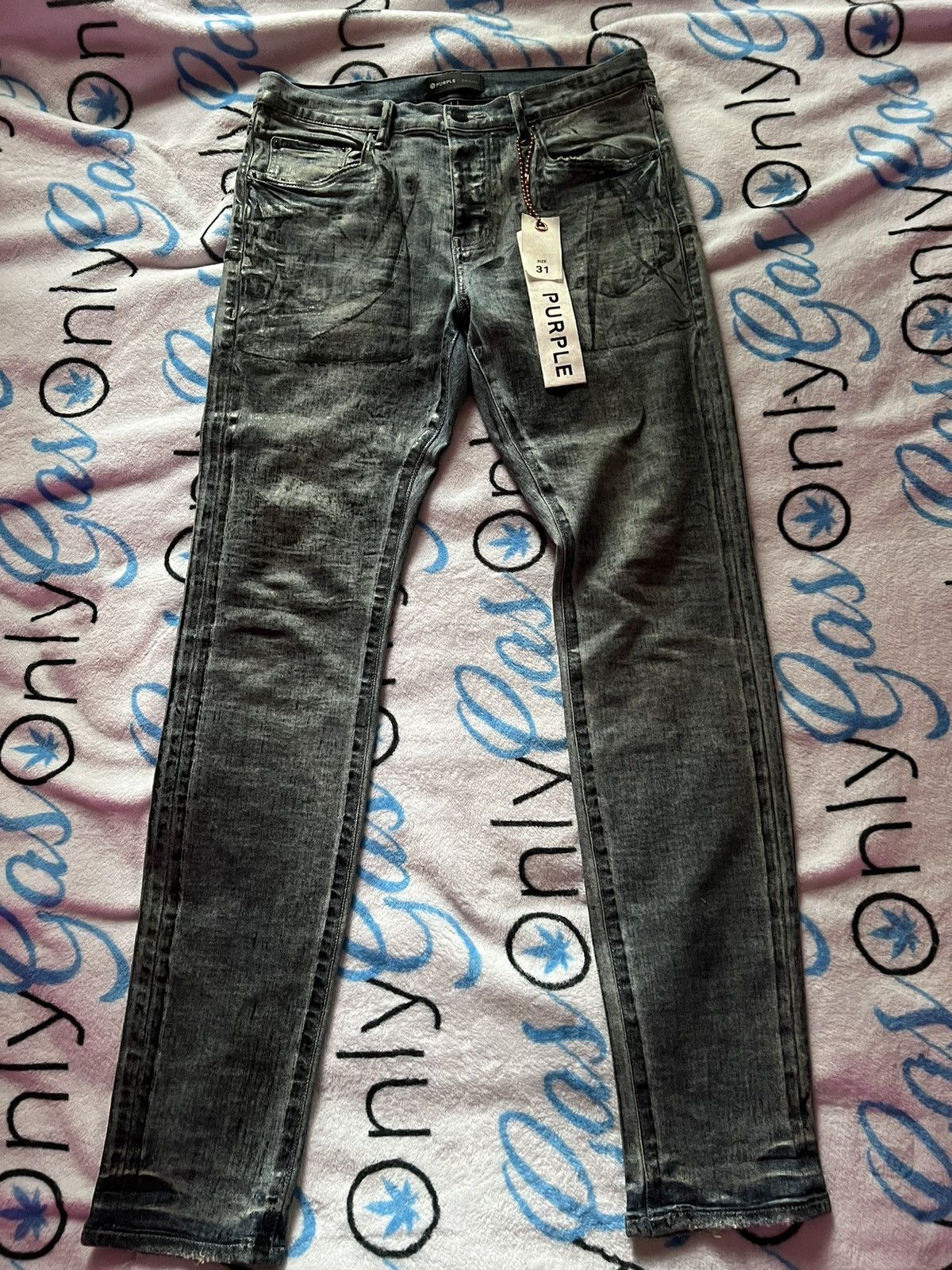 Purple Brand Mid indigo p001 purple brand jeans Size US 31 - 2 Thumbnail