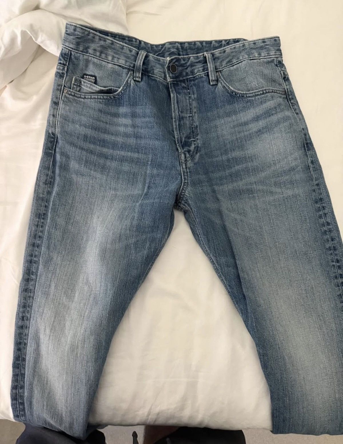 G-Star G Star Raw Straight Denim Jeans Size US 32 / EU 48 - 1 Thumbnail