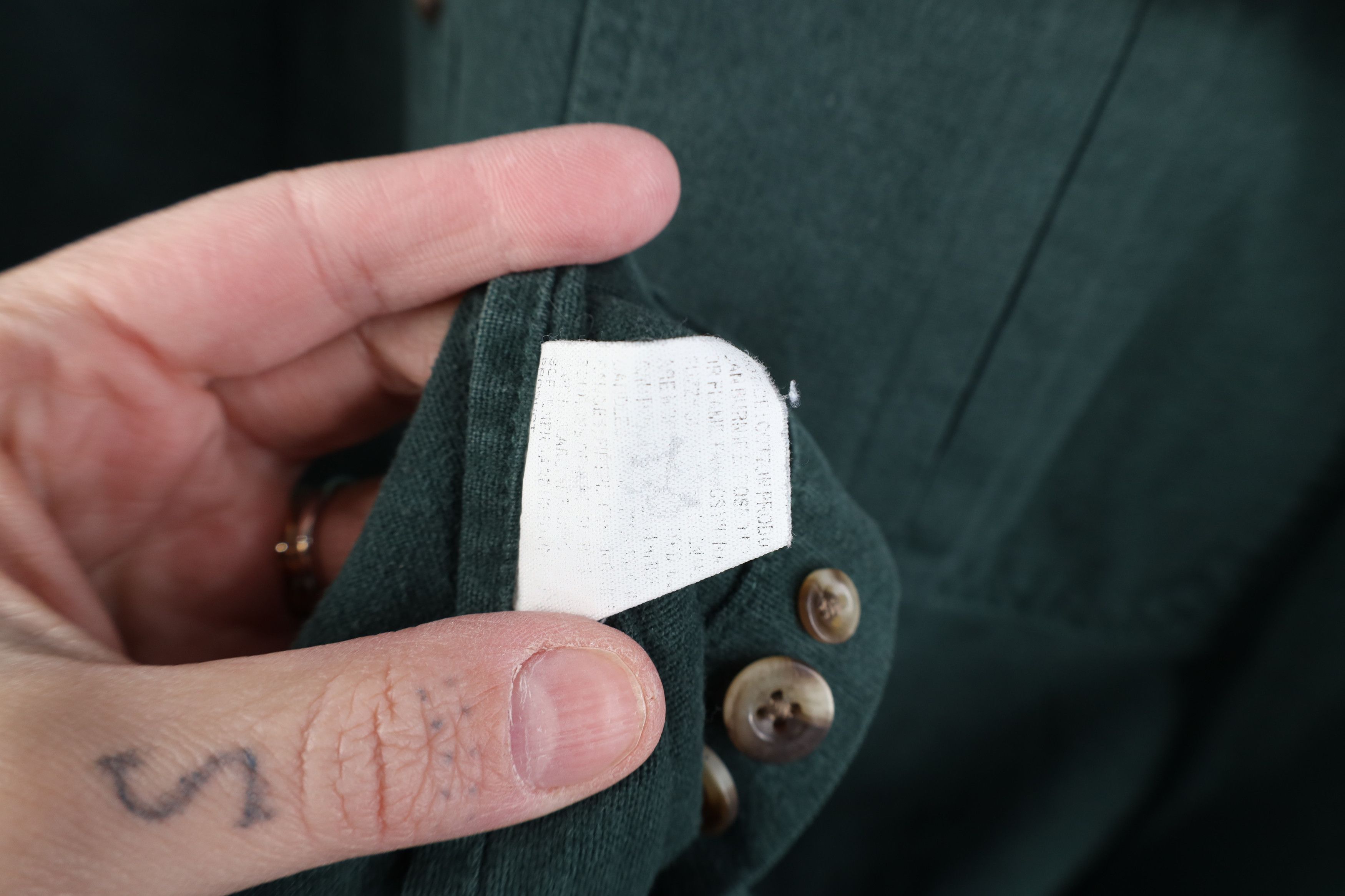 Cabelas Vintage 90s Cabelas Deerskin Chamois Cloth Button Shirt Size US XXL / EU 58 / 5 - 11 Thumbnail