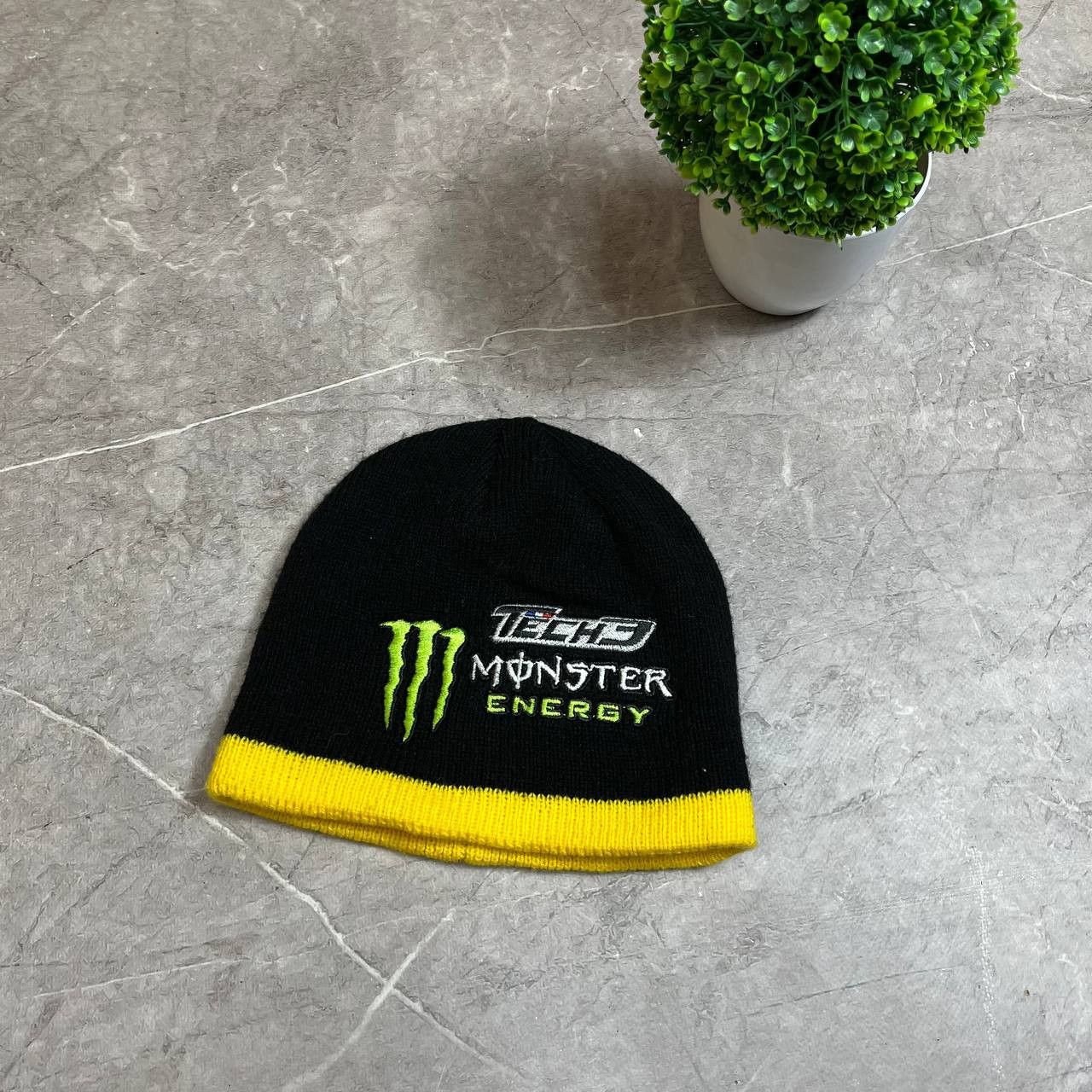 Vintage Vintage Tech3 Monster Energy Winter Hat OneSize Size ONE SIZE - 1 Thumbnail