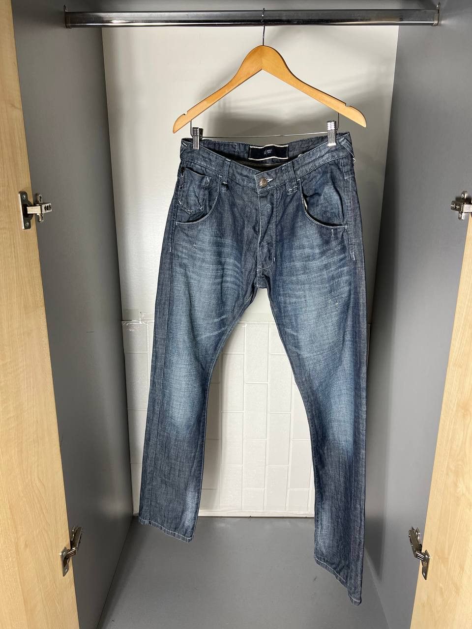 Armani VINTAGE ARMANI JEANS RETRO ITALIAN DESIGNER JEANS Y2K 90s Size US 32 / EU 48 - 3 Thumbnail