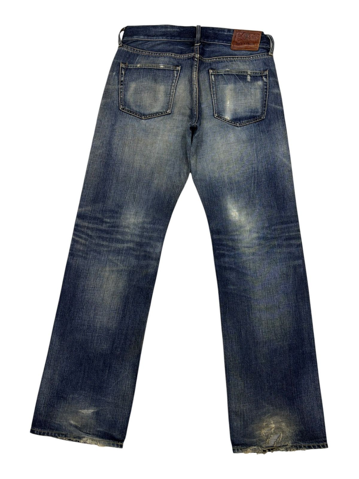 Hysteric Glamour Vintage Japan Denim Jeans Back Number Distressed Kurt Cobain Size US 32 / EU 48 - 8 Thumbnail