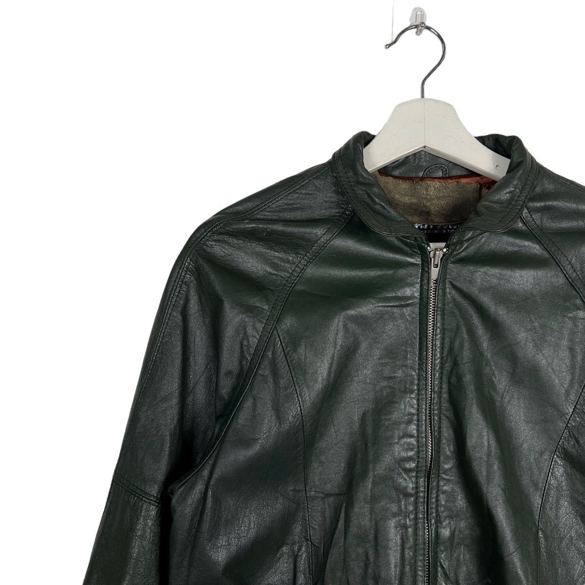 Japanese Brand 🔥 VINTAGE JHA JHA RIDER MOTO LEATHER JACKET Size US S / EU 44-46 / 1 - 9 Thumbnail