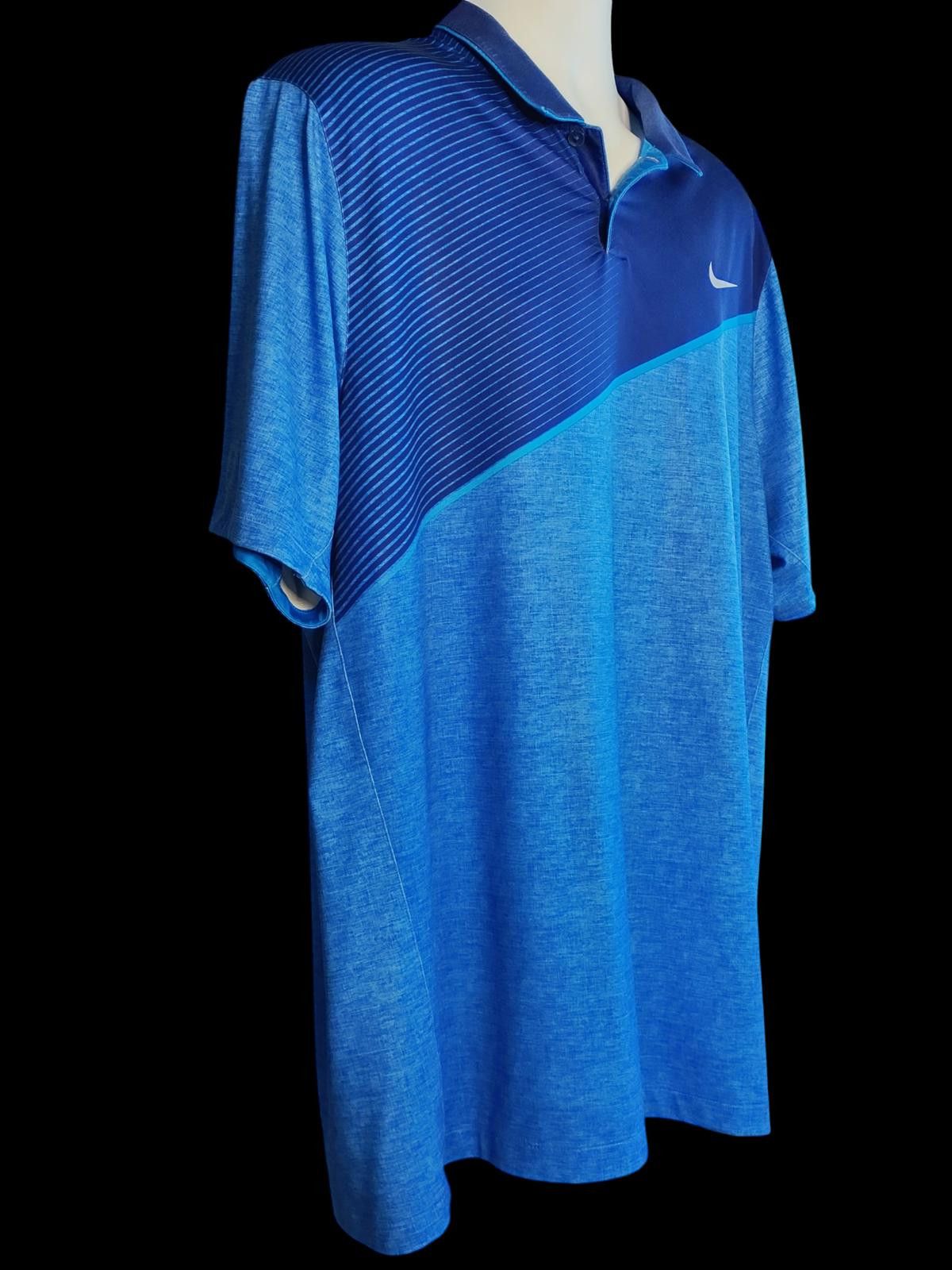 Nike Nike Golf Blue Gradient Polo Shirt for Men Size US XL / EU 56 / 4 - 4 Thumbnail