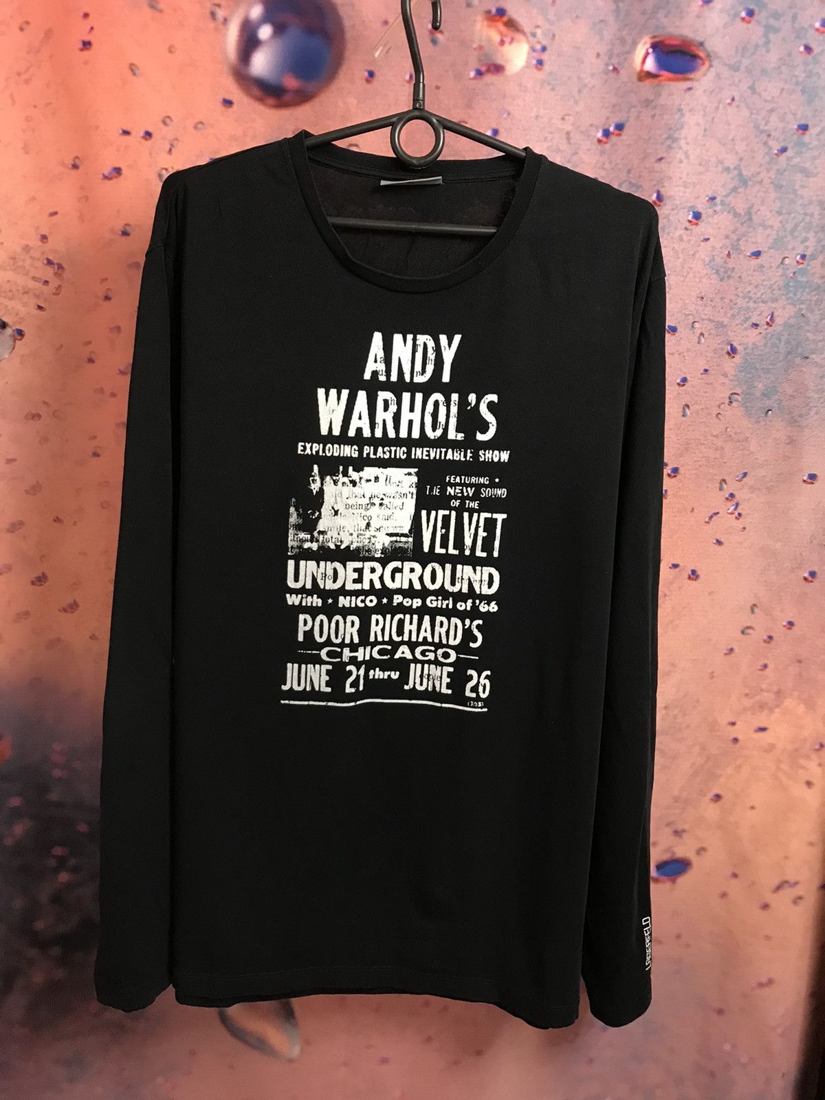 Andy Warhol × Karl Lagerfeld Lagerfeld Andy Warhol streetwear longsleeve tee Size US L / EU 52-54 / 3 - 2 Thumbnail