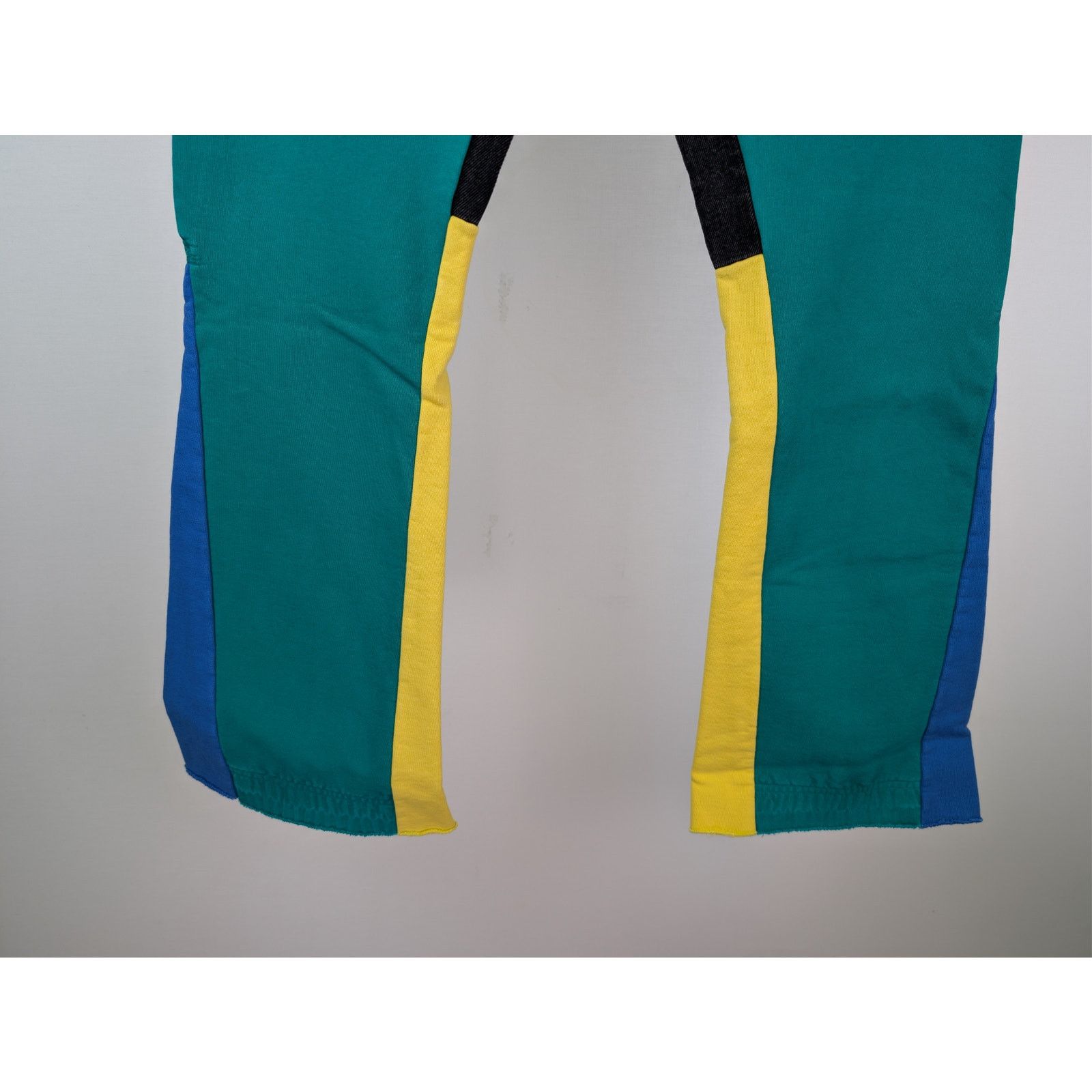 Gallery Dept. o1rshd1 Q:2 / Flared Denim-Panelled Logo-Print Sweatpants Size US 32 / EU 48 - 4 Thumbnail