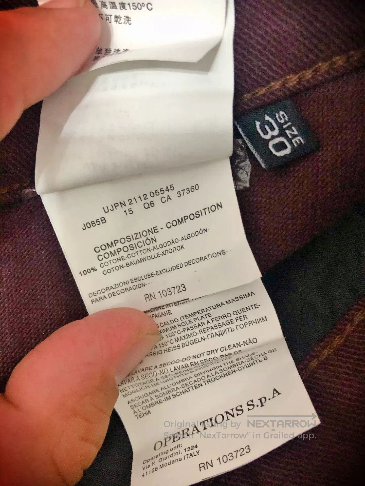 Balenciaga Balenciaga Men's Jeans Size 3. Size US 30 / EU 46 - 3 Thumbnail