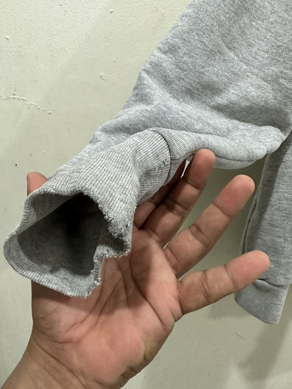 Supreme Distress Supreme Thermal Arc Logo Zipper Hoodies Size US L / EU 52-54 / 3 - 9 Thumbnail