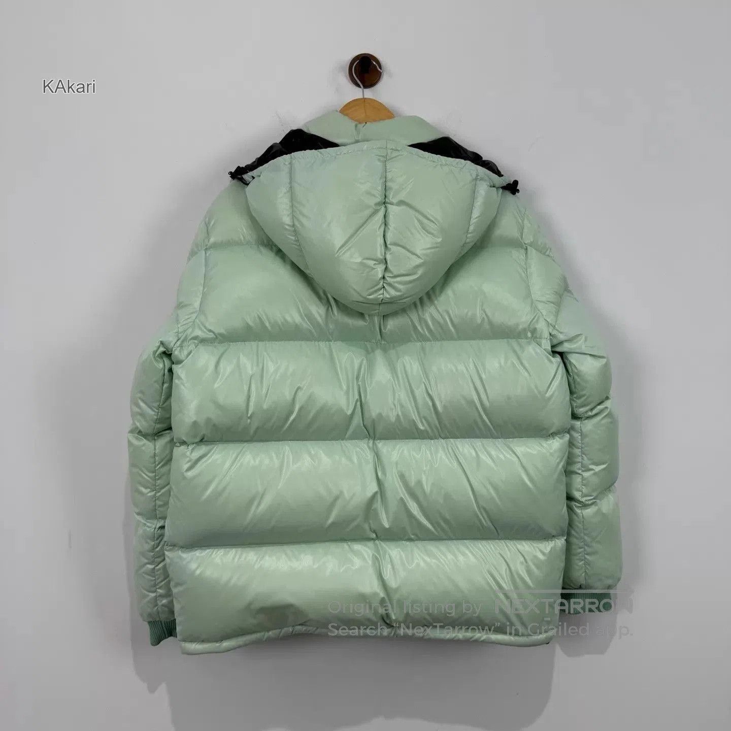Moncler Green Puffer Jacket with Hood . Size US M / EU 48-50 / 2 - 2 Thumbnail