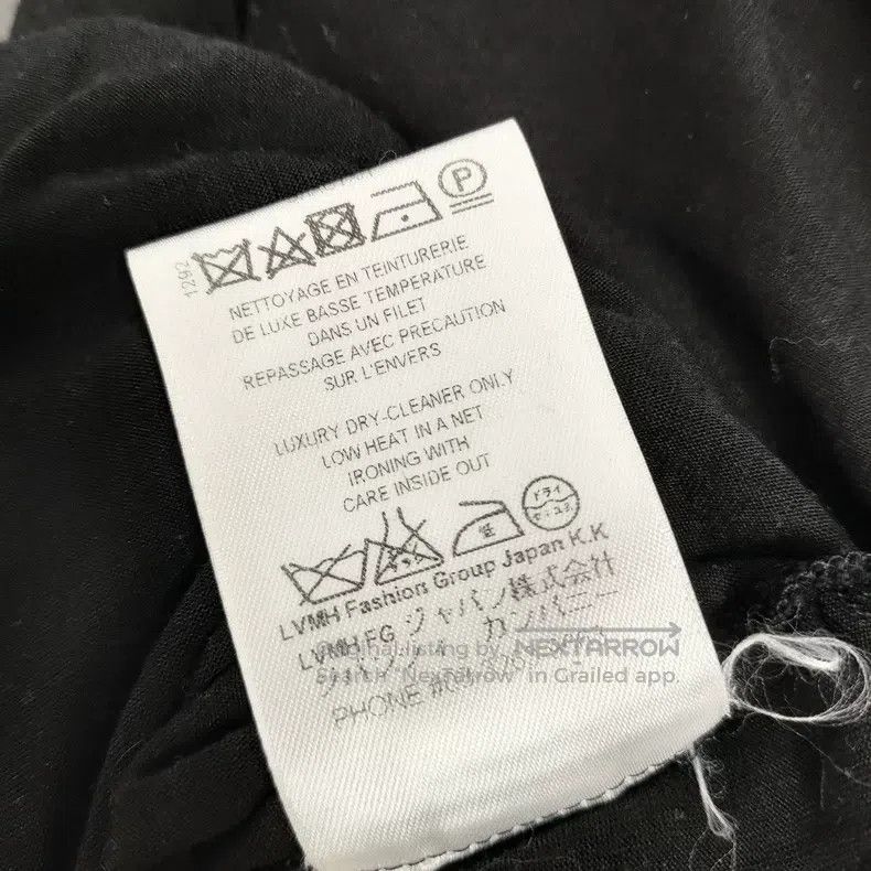 Givenchy Givenchy Size38 Black and White Color Block Long Sleeve T-S Size US M / EU 48-50 / 2 - 6 Thumbnail