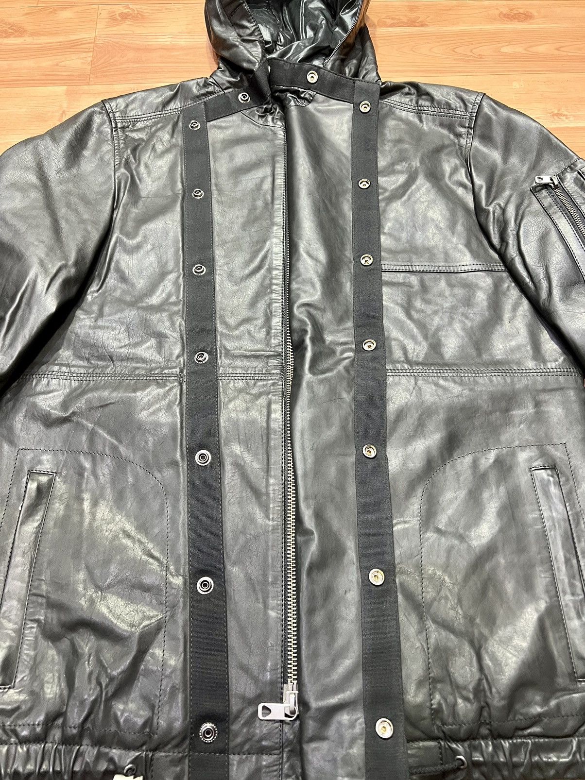 Diesel Black Gold Diesel BLACKGOLD leather jacket Size US M / EU 48-50 / 2 - 2 Thumbnail