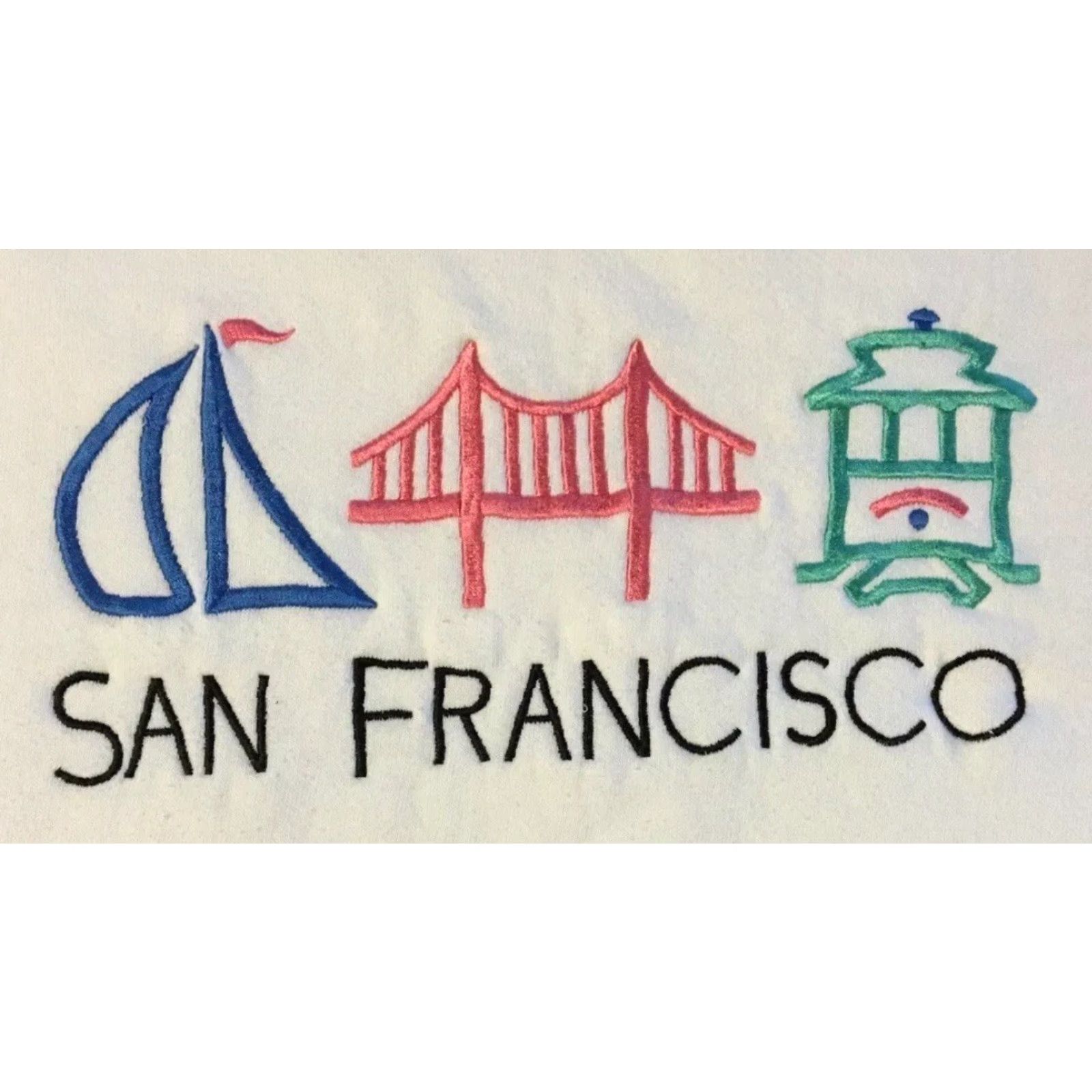 Vintage VINTAGE San Francisco Hoodie Mens Small White 90s 80s Surf Skate Grunge Art Beach USA California Size US S / EU 44-46 / 1 - 2 Thumbnail