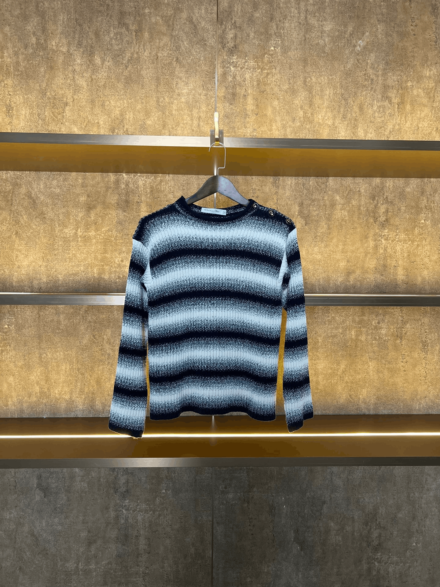 Dior Dior Gradient Knit Sweater Size S / US 4 / IT 40 - 1 Thumbnail
