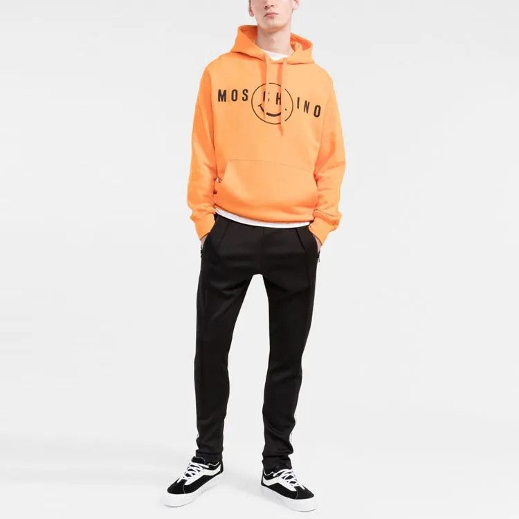 Moschino o1y0225 Logo Hoodie in Orange Size US M / EU 48-50 / 2 - 4 Thumbnail