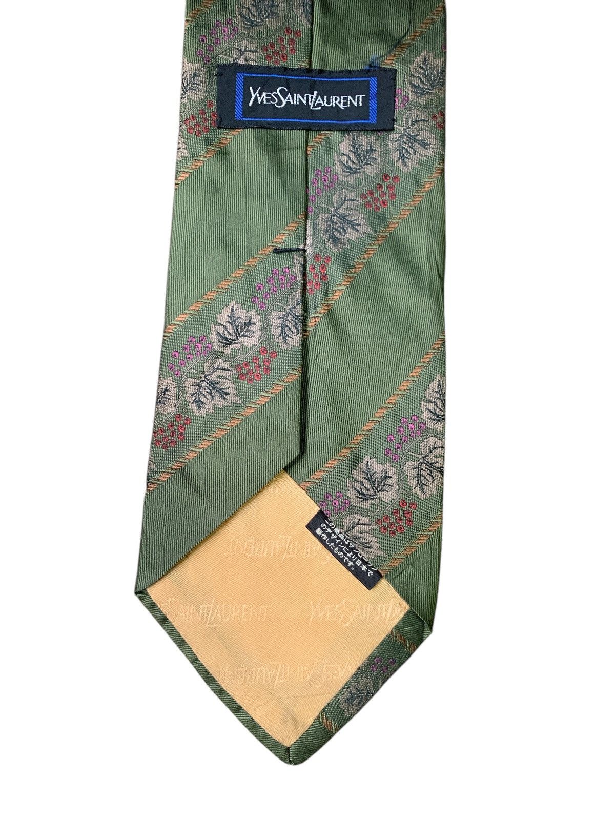 Designer × Vintage × Yves Saint Laurent Rare Design Vintage Yves Saint Laurent Ties Size ONE SIZE - 3 Thumbnail
