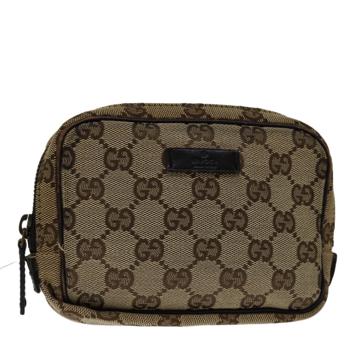 Gucci Gg Canvas Beige Canvas Clutch Bag (Pre-Owned) Size ONE SIZE - 1 Thumbnail