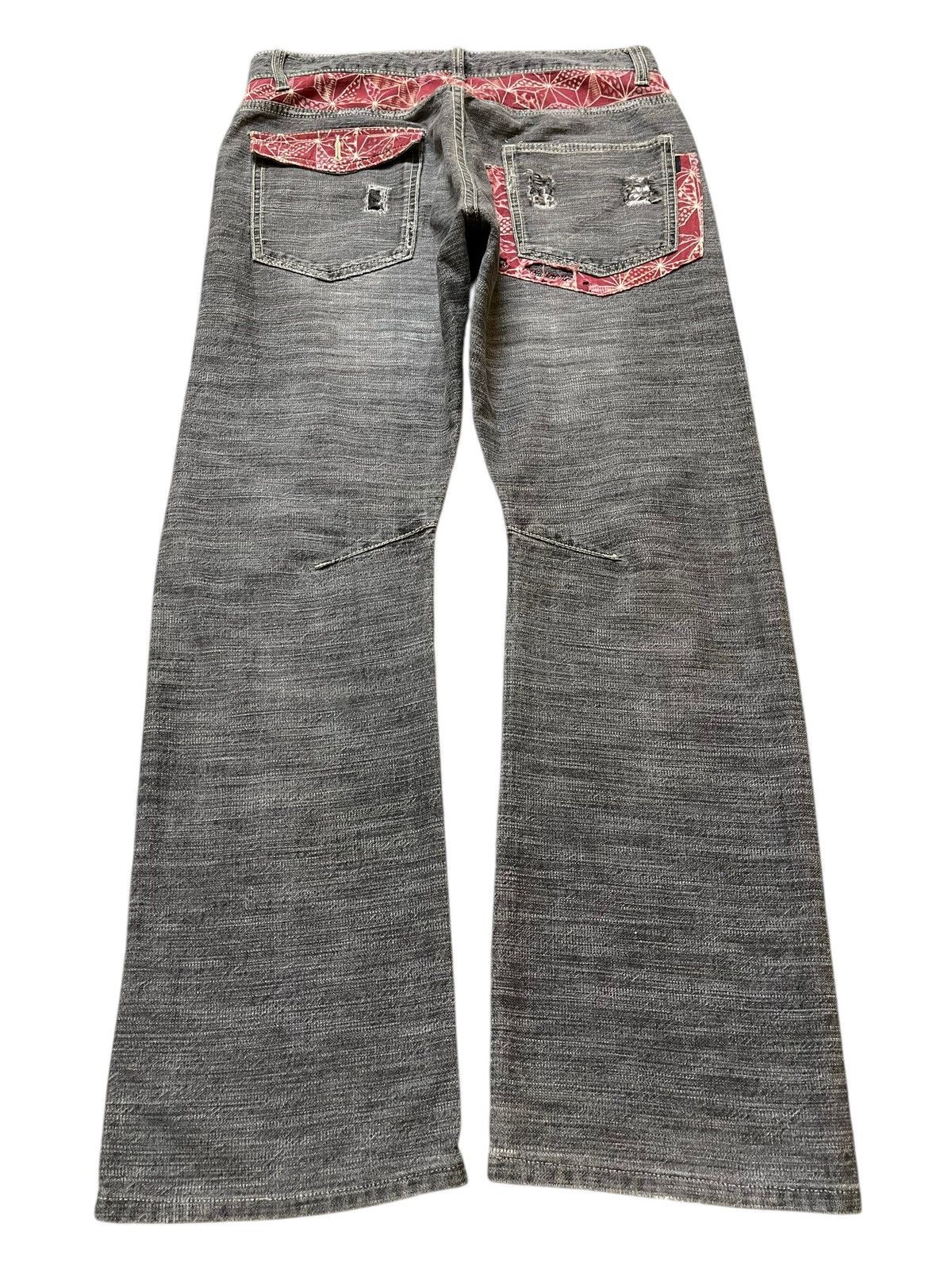 Kapital Vintage Japanese Brand Faded Wash Style Loose Jeans Size US 30 / EU 46 - 2 Thumbnail