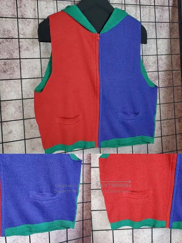 Dior Dior Red Wool Blend Embroidered Hoodie . Size M / US 6-8 / IT 42-44 - 3 Thumbnail