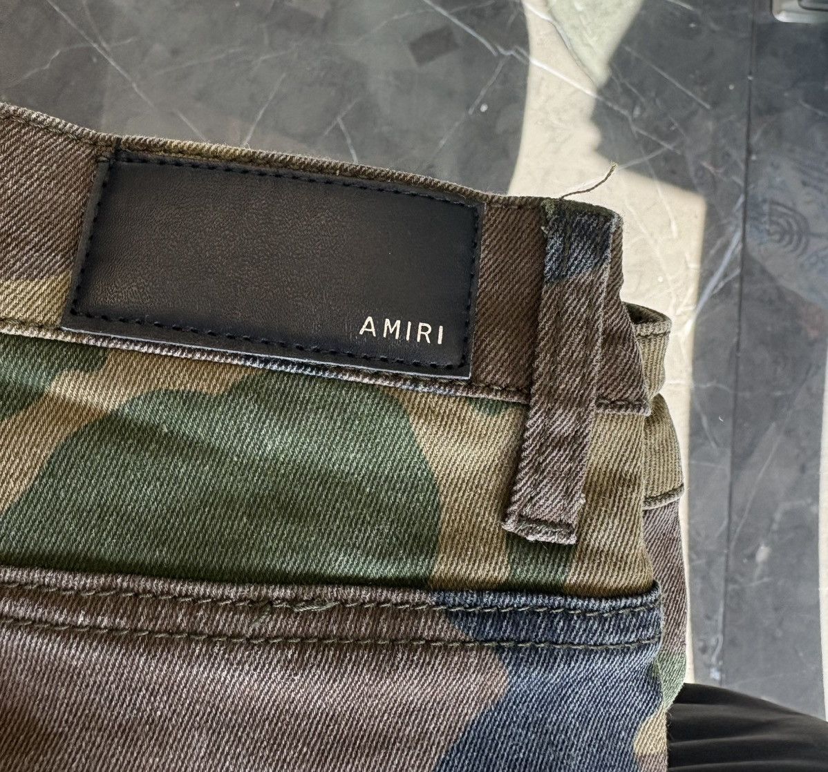 Amiri Amiri Art Patch Bandana Camo Jeans Size 28 Moto Size US 28 / EU 44 - 8 Thumbnail