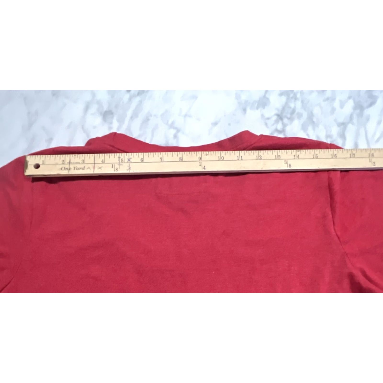 Vintage Barrett Jackson Women’s T Shirt 2XL Red Embroidery Classic Muscle Cars Auction Size XXL / US 16-18 / IT 52-54 - 8 Thumbnail