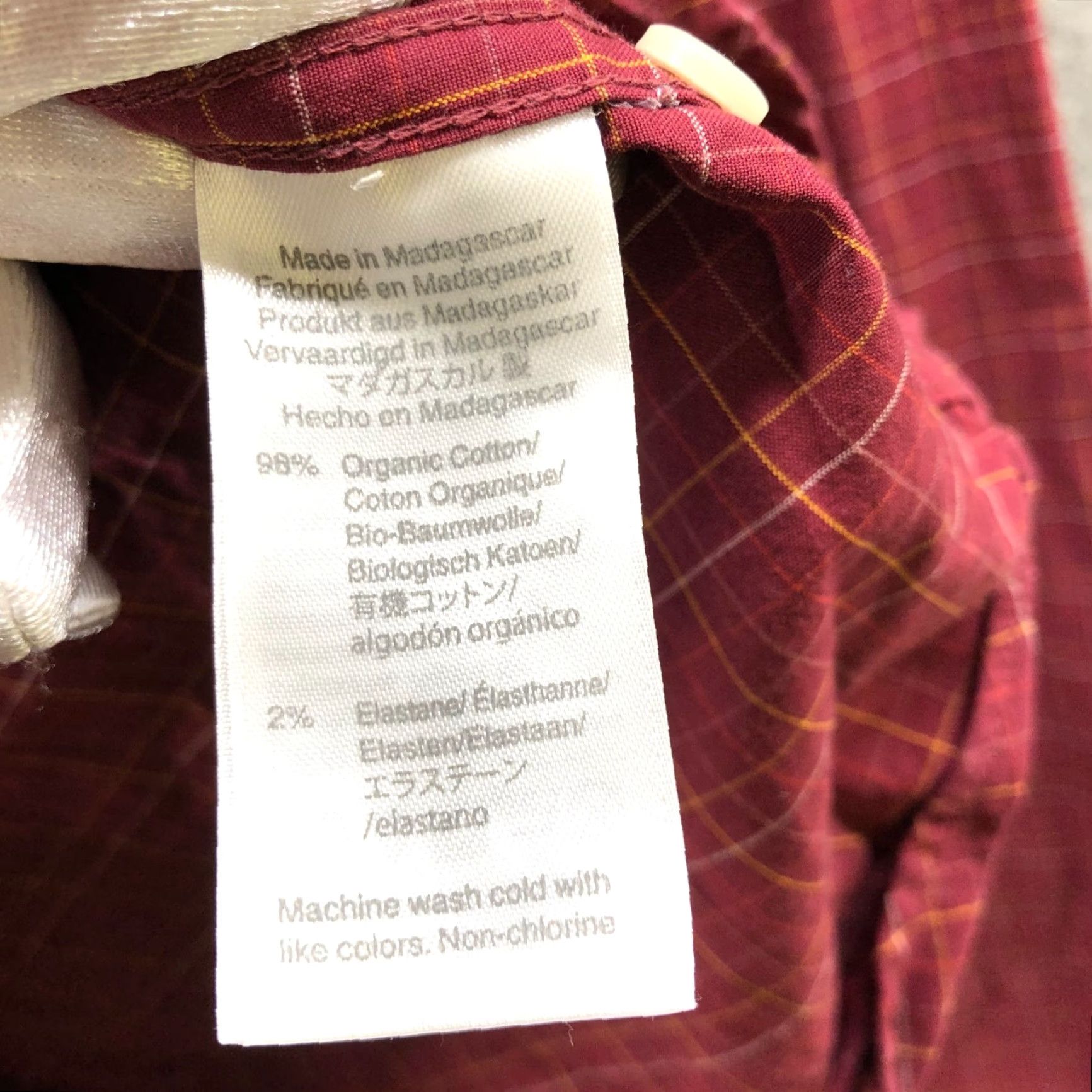 J.Crew J. Crew Slim Untucked Long Sleeve Shirt Men M Red Grid Plaid Button Down Organic Cotton Spandex Shirt Size US M / EU 48-50 / 2 - 6 Thumbnail